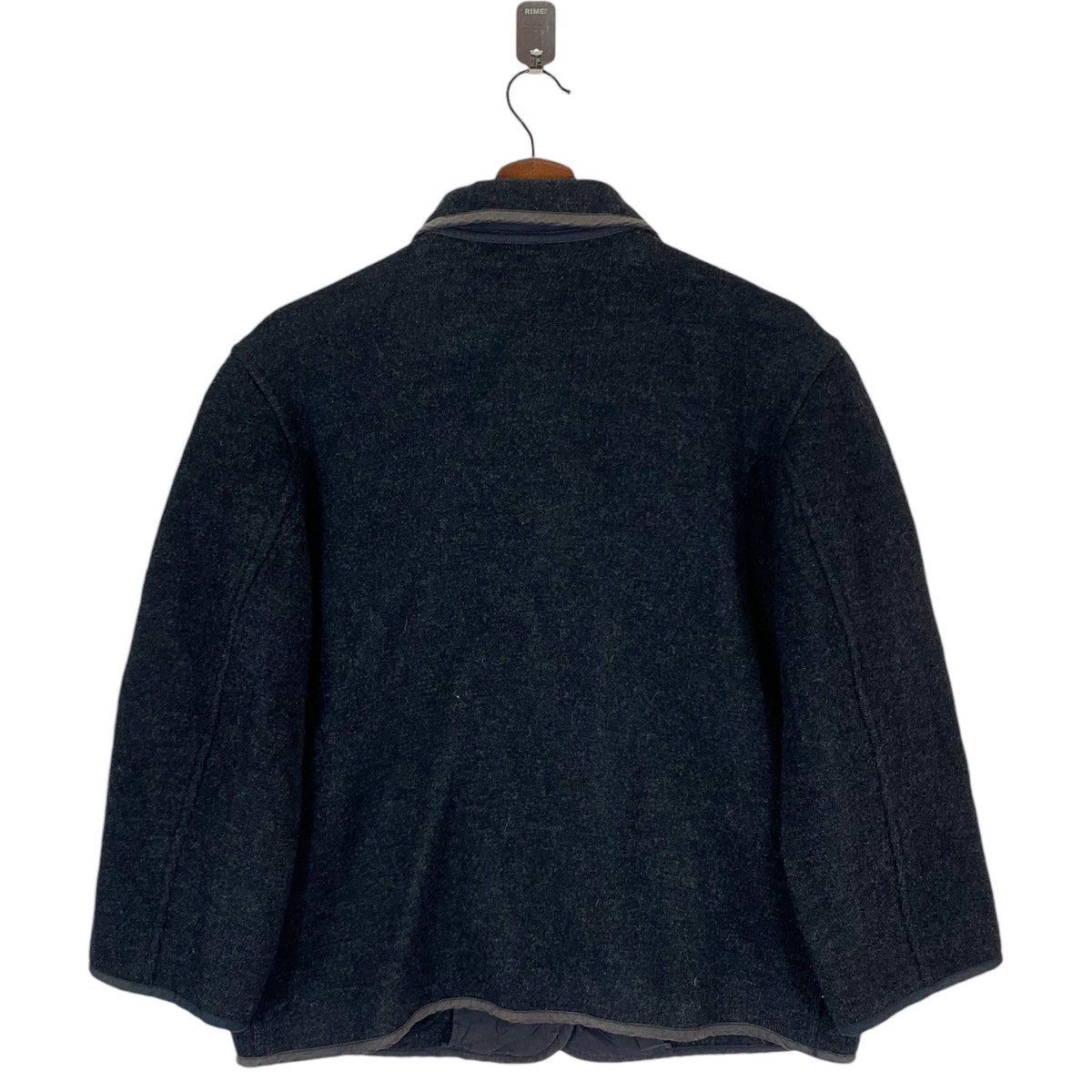 agnes b. VINTAGE AGNES B FRENCH DESIGNER WOOL BUTTON JACKET Size US M / EU 48-50 / 2 - 7 Thumbnail