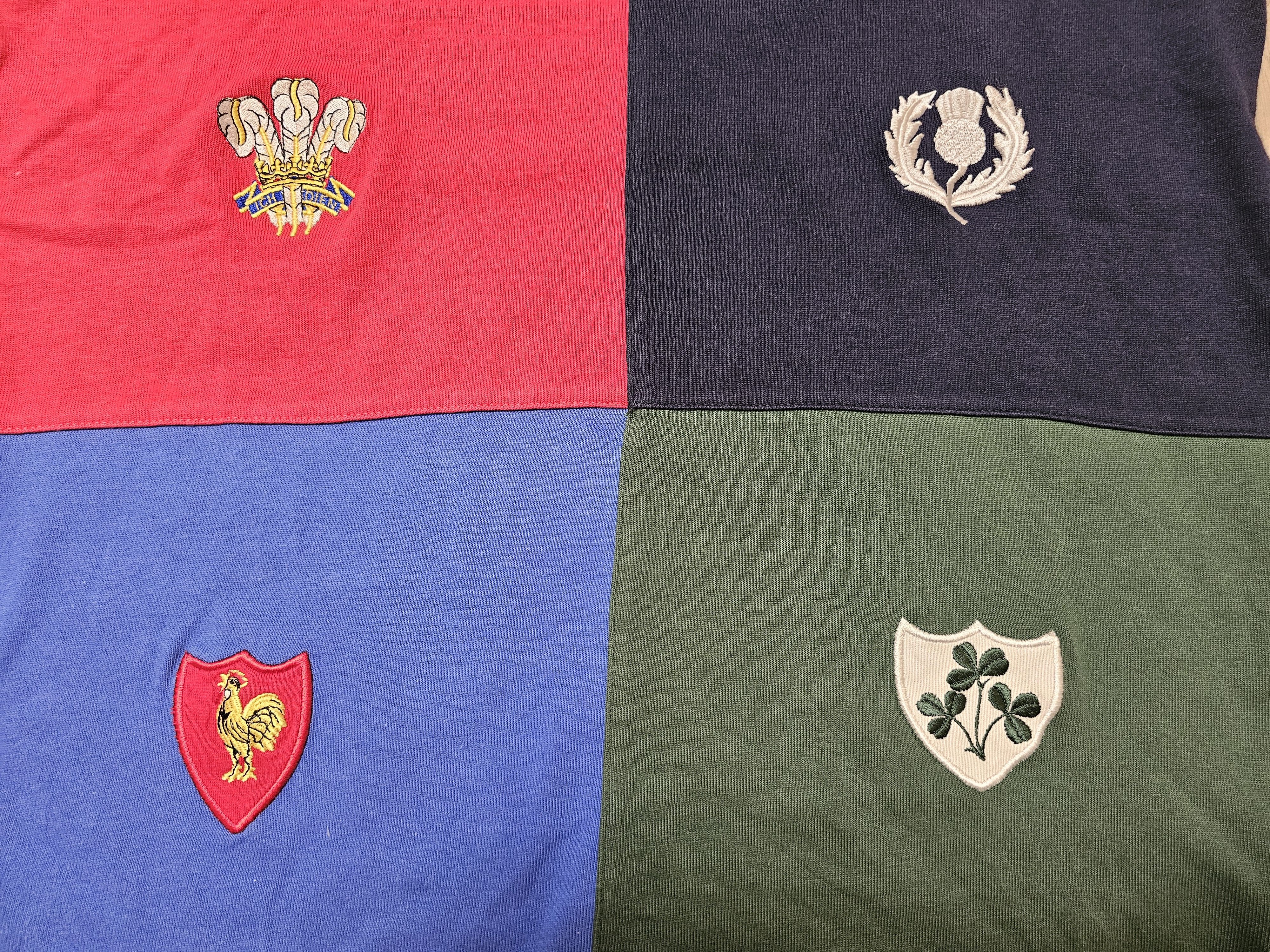 Vintage VINTAGE SIX NATIONS RUGBY SHIRT POLO JERSEY RUGBY POLO SHIRT Size US M / EU 48-50 / 2 - 4 Thumbnail