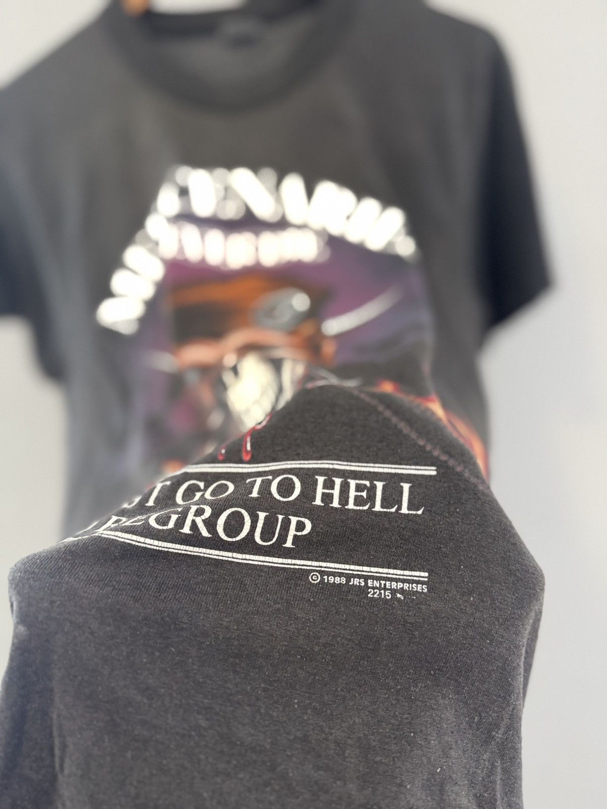 Band Tees Vintage 1990s Mercenaries Never Die T-Shirt 3D Emblem Size US M / EU 48-50 / 2 - 4 Thumbnail