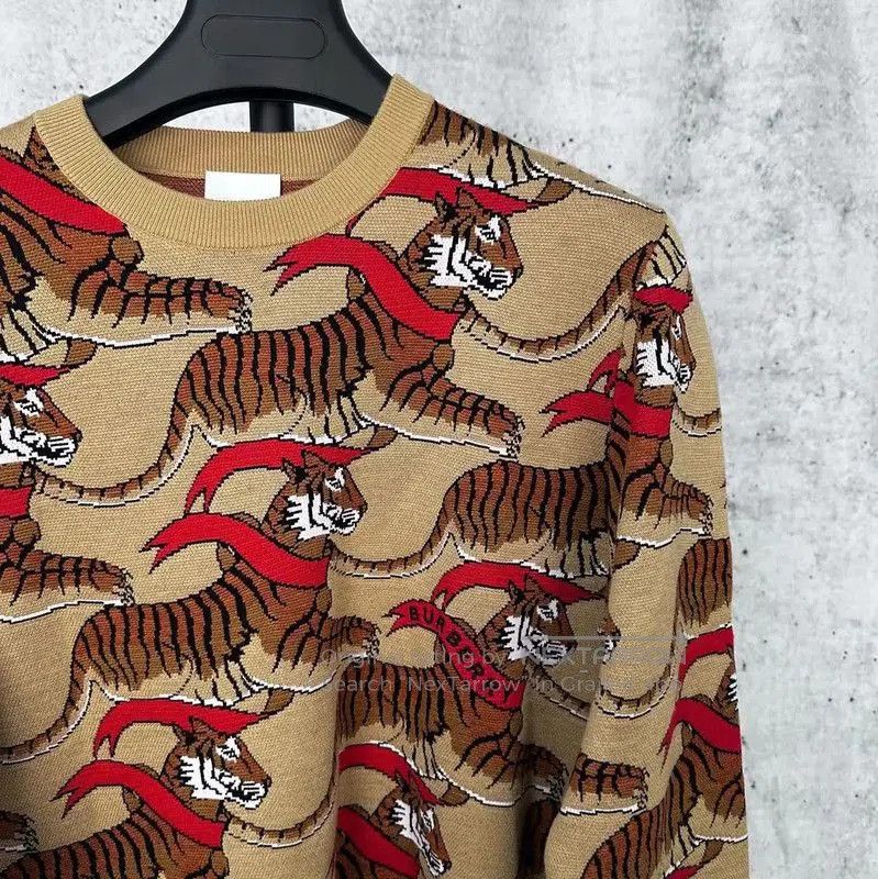 Burberry Burberry Spring Autumn Wool Long Sleeve Sweatshirt. Size M / US 6-8 / IT 42-44 - 3 Thumbnail