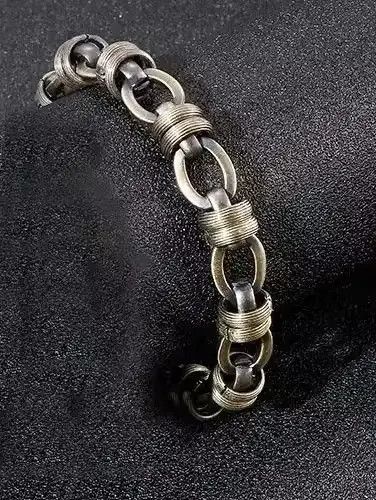 Jewelry Retro Copper Bracelet Size ONE SIZE - 3 Thumbnail