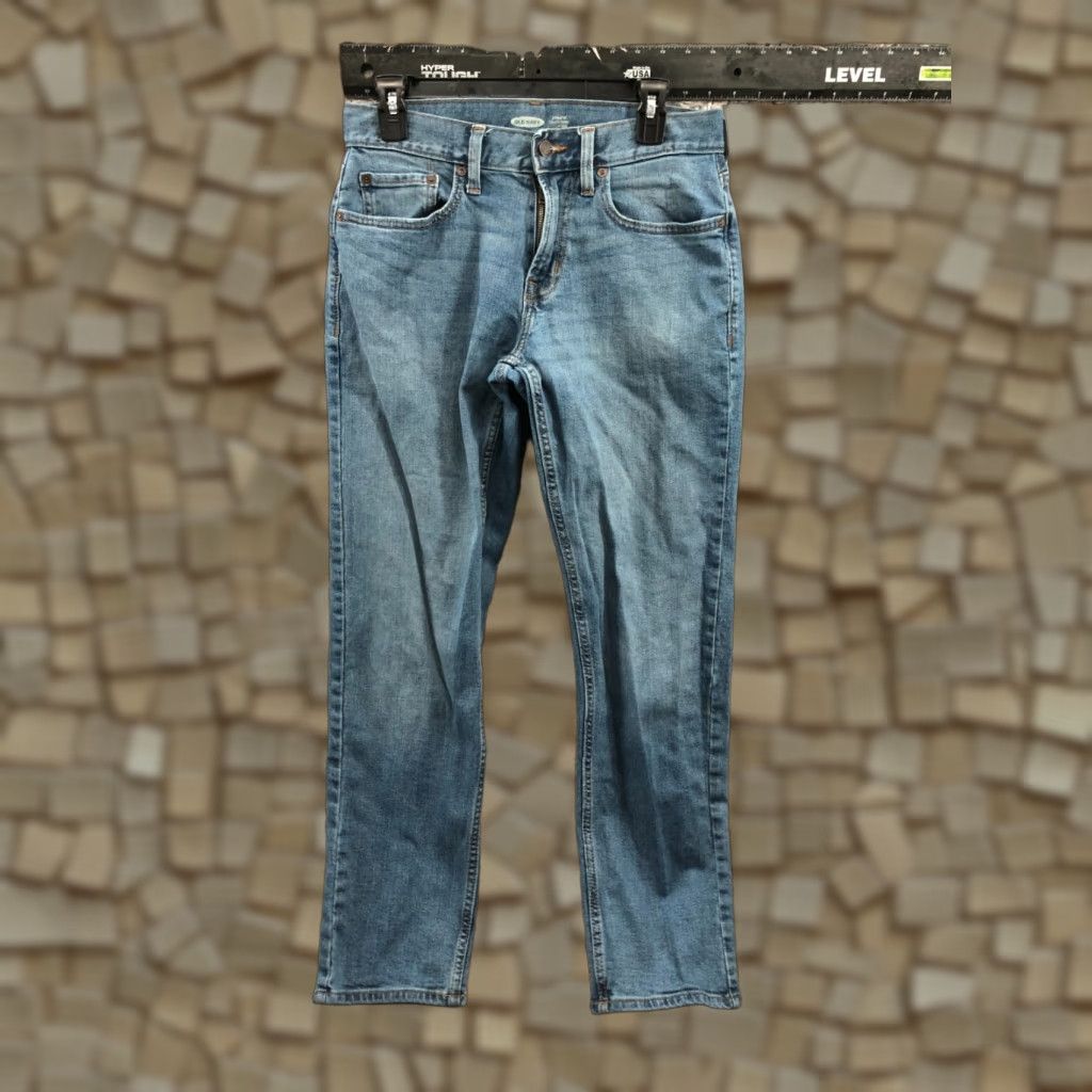 Old Navy Old Navy Athletic Straight Jeans Mens 30x30 Medium Wash Blue" Size US 30 / EU 46 - 1 Thumbnail