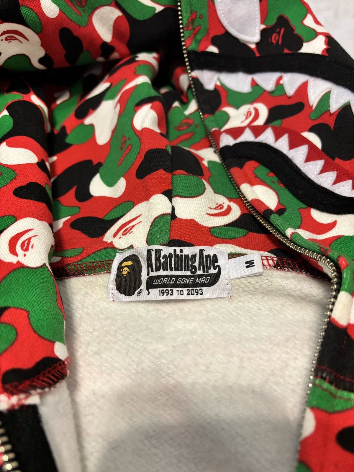 Bape Bape Dubai Exclusive Camo Shark Full Zip Hoodie Size US M / EU 48-50 / 2 - 6 Thumbnail