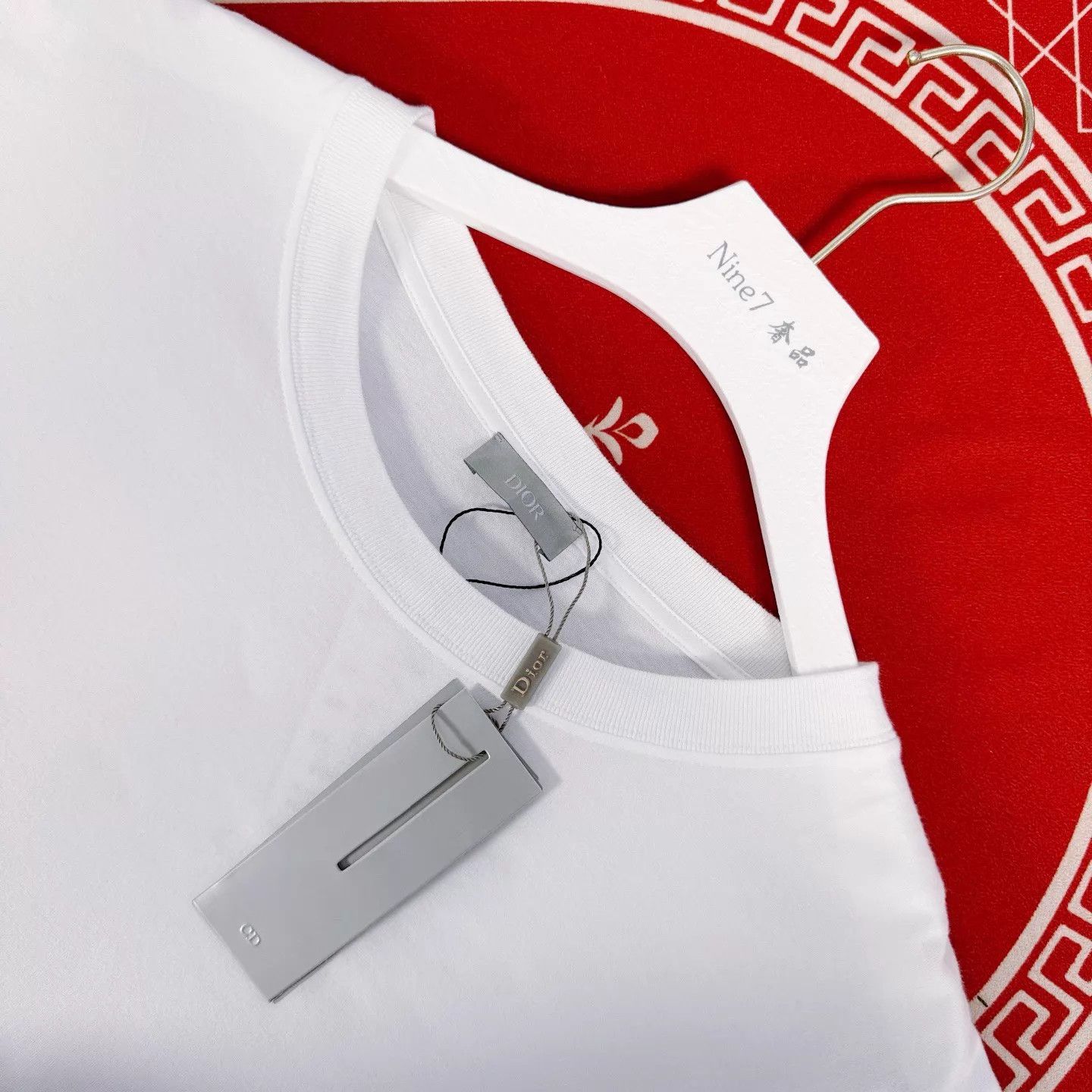 Dior Dior 24 New Crew Neck Cotton T-Shirt White 3XL Size US XXL / EU 58 / 5 - 4 Thumbnail