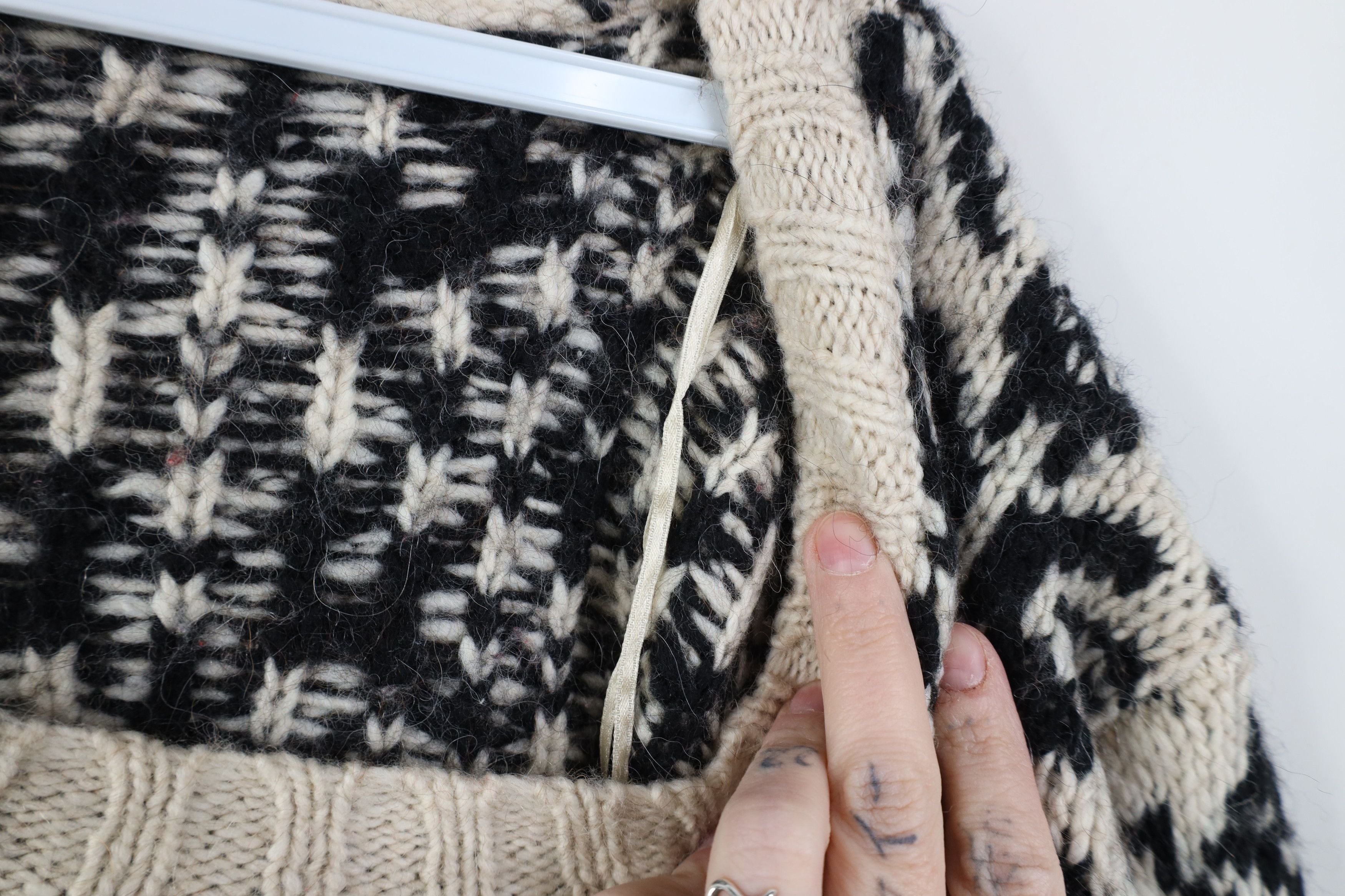 American Eagle Outfitters Vintage Y2K American Eagle Snowflake Wool Alpaca Sweater Size M / US 6-8 / IT 42-44 - 8 Thumbnail