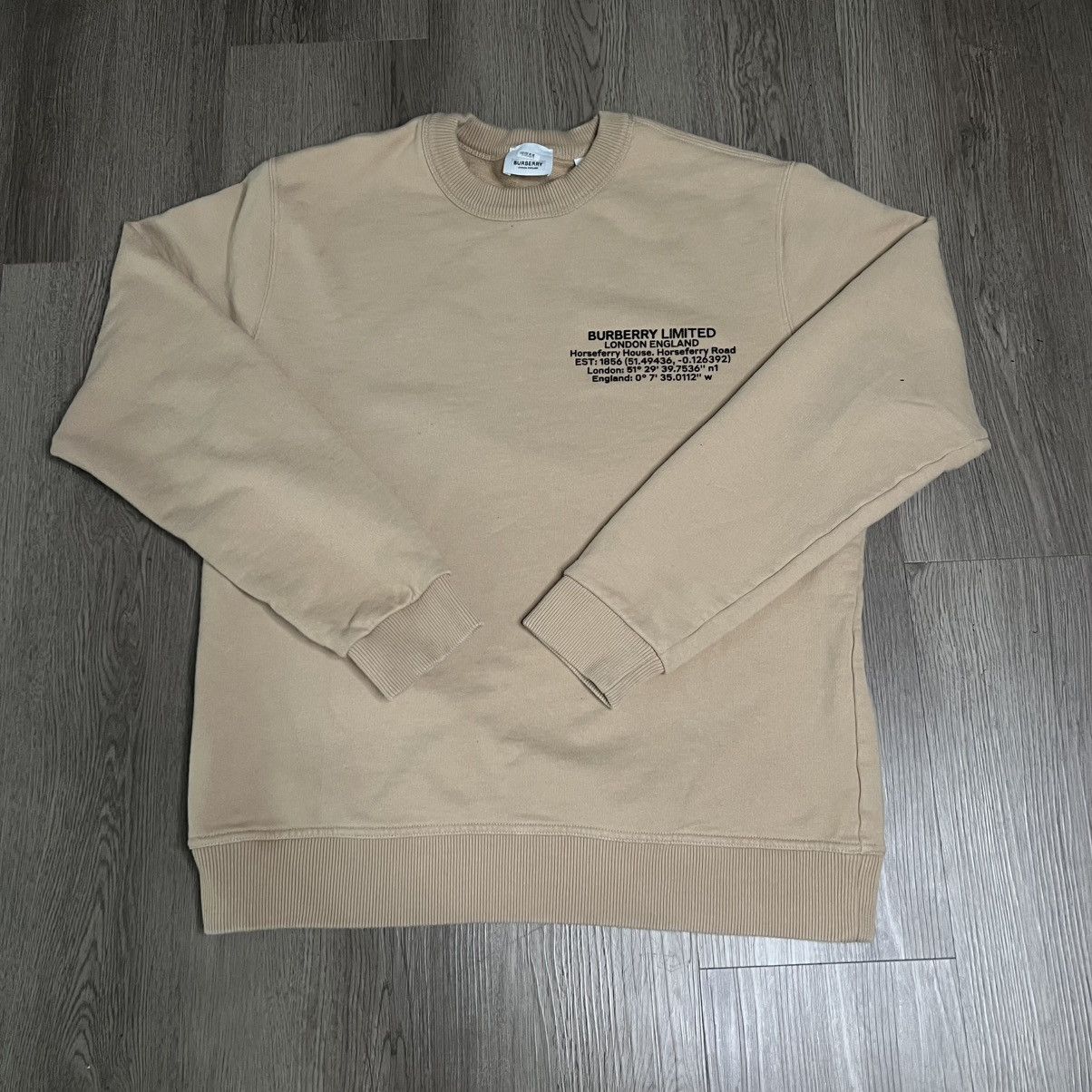 Burberry Sweater Tan