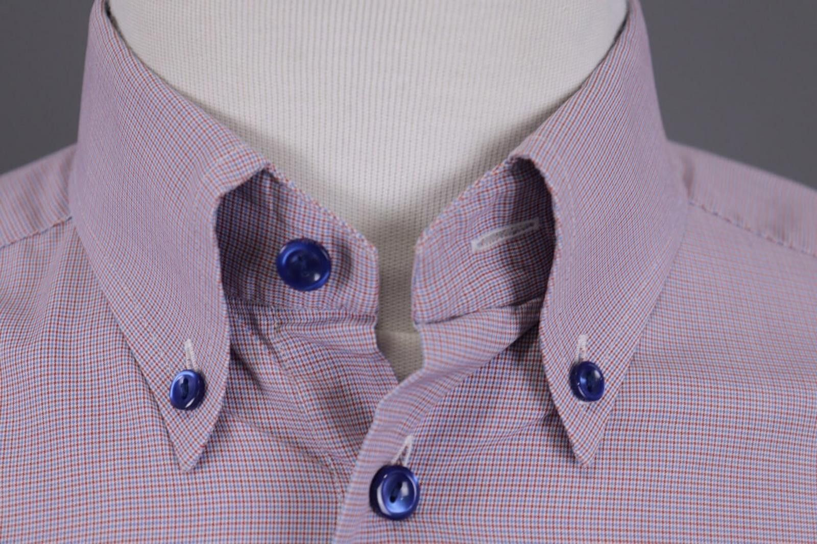 Eton Eton Contemporary Purple Brighton Printed Shirt 41 / 16 Size US M / EU 48-50 / 2 - 4 Thumbnail
