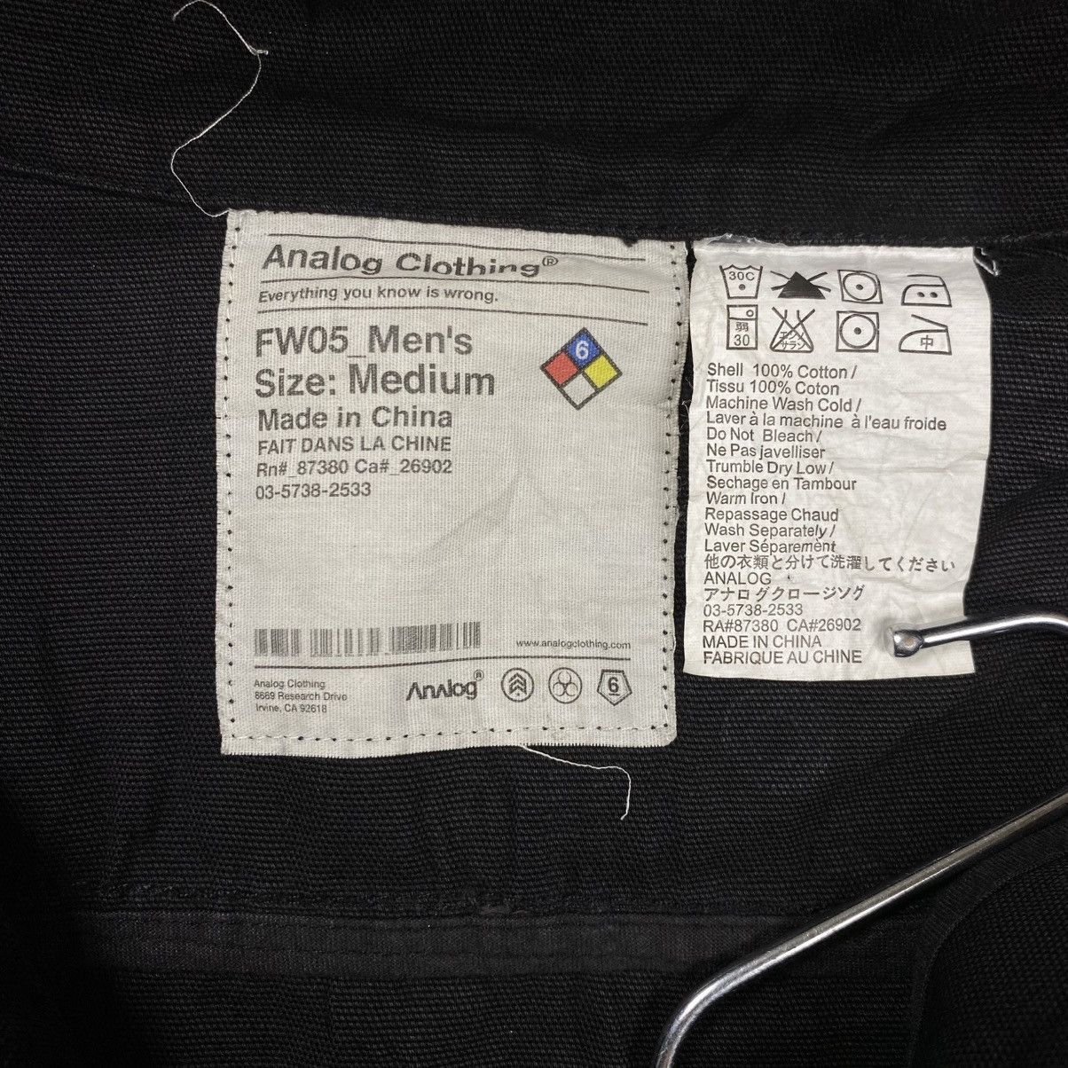 Errolson Hugh Archive Analog by acronym FW 05 multi pocket jacket Size US M / EU 48-50 / 2 - 19 Thumbnail