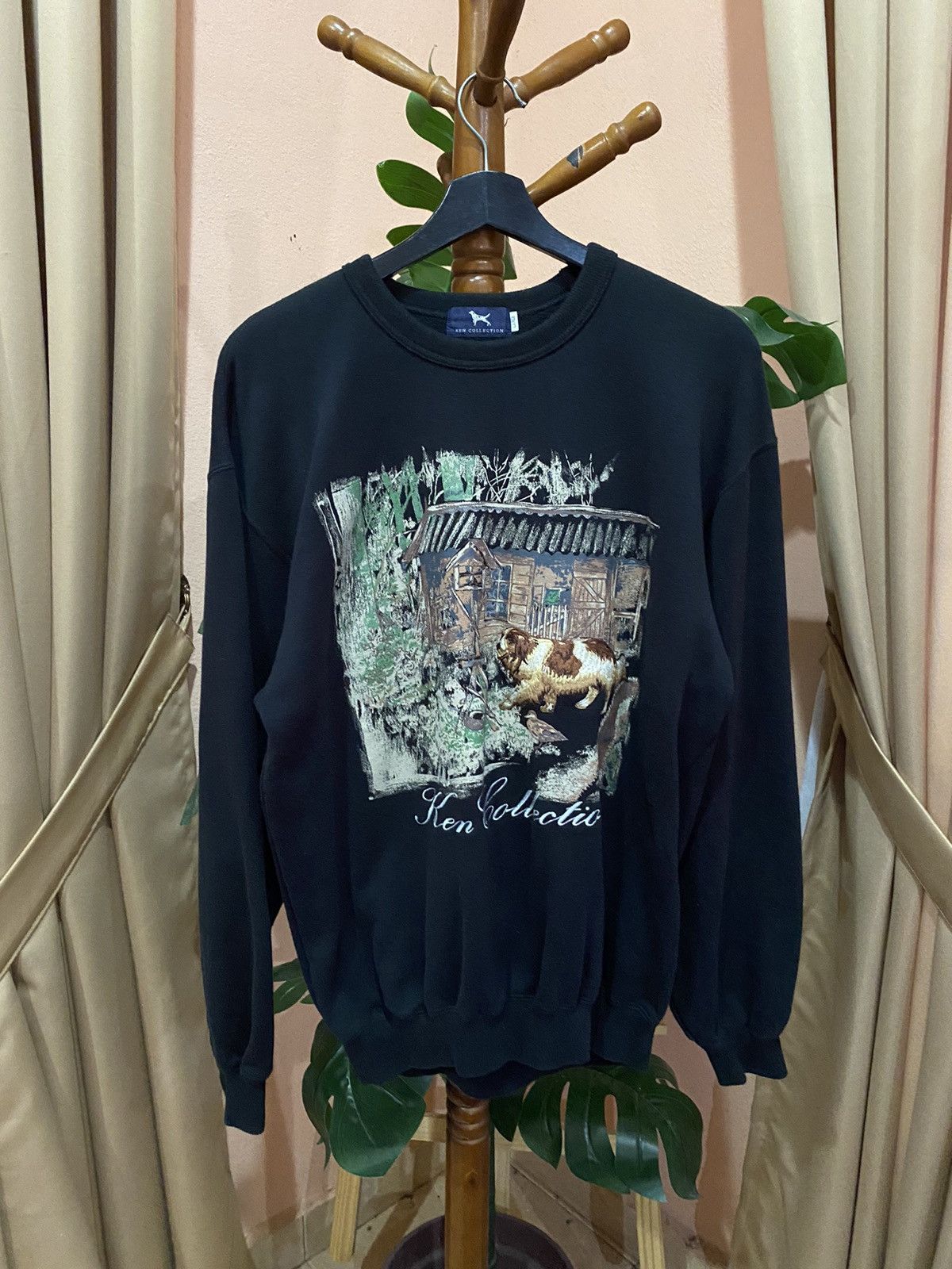 Vintage VINTAGE KEN COLLECTION POP ART SWEATSHIRT Size US L / EU 52-54 / 3 - 3 Thumbnail