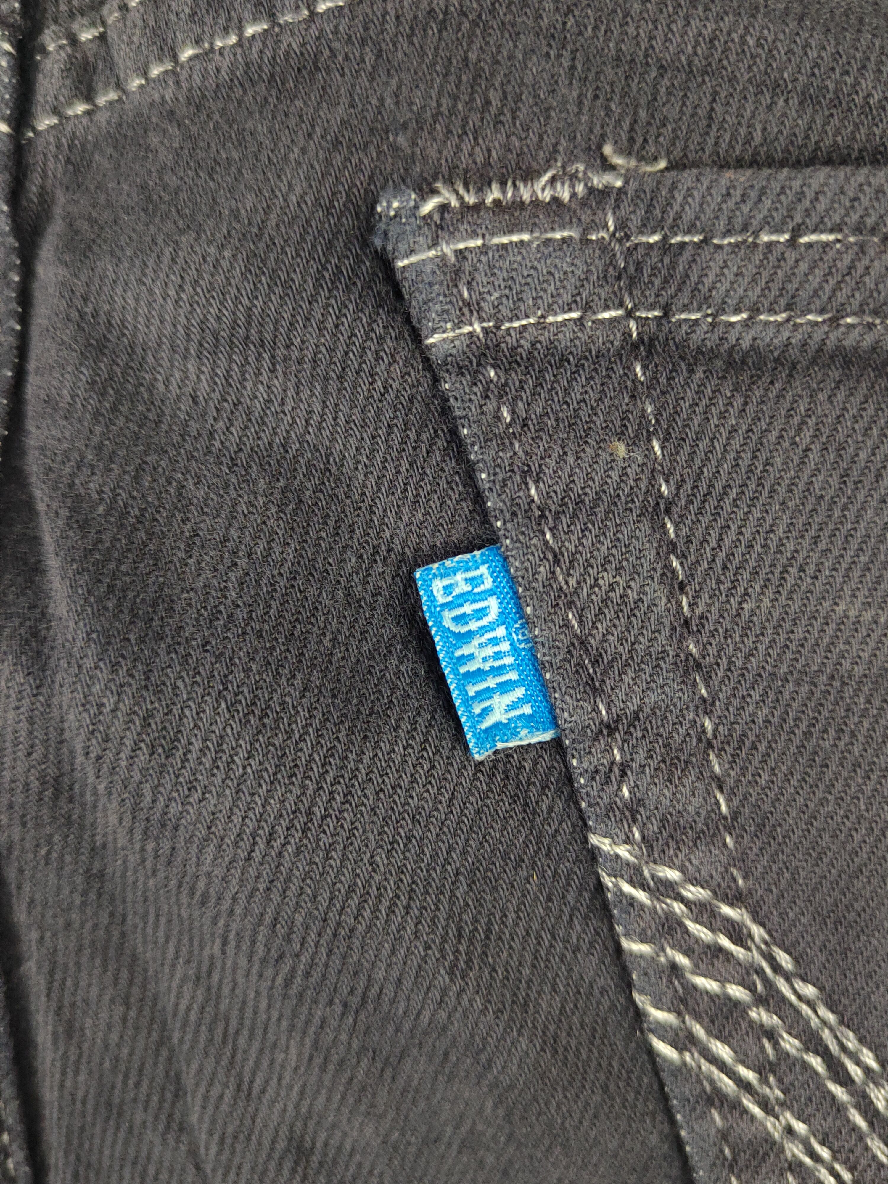 Edwin Edwin Navy Faded Distressed Jerseys Jeans #W1715 Size US 31 - 7 Thumbnail
