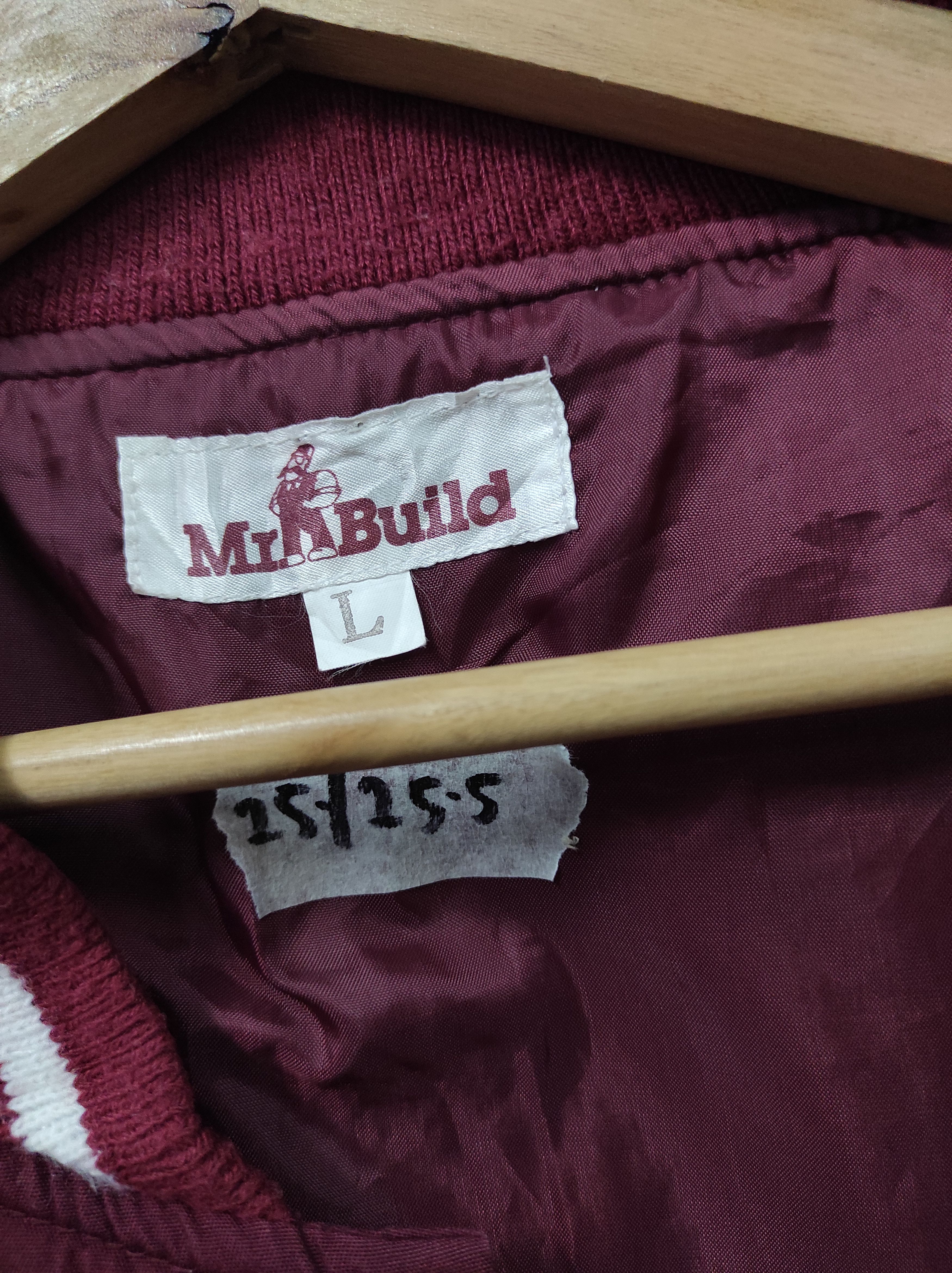 Japanese Brand MR BUILD VARSITY JACKET Size US L / EU 52-54 / 3 - 8 Thumbnail
