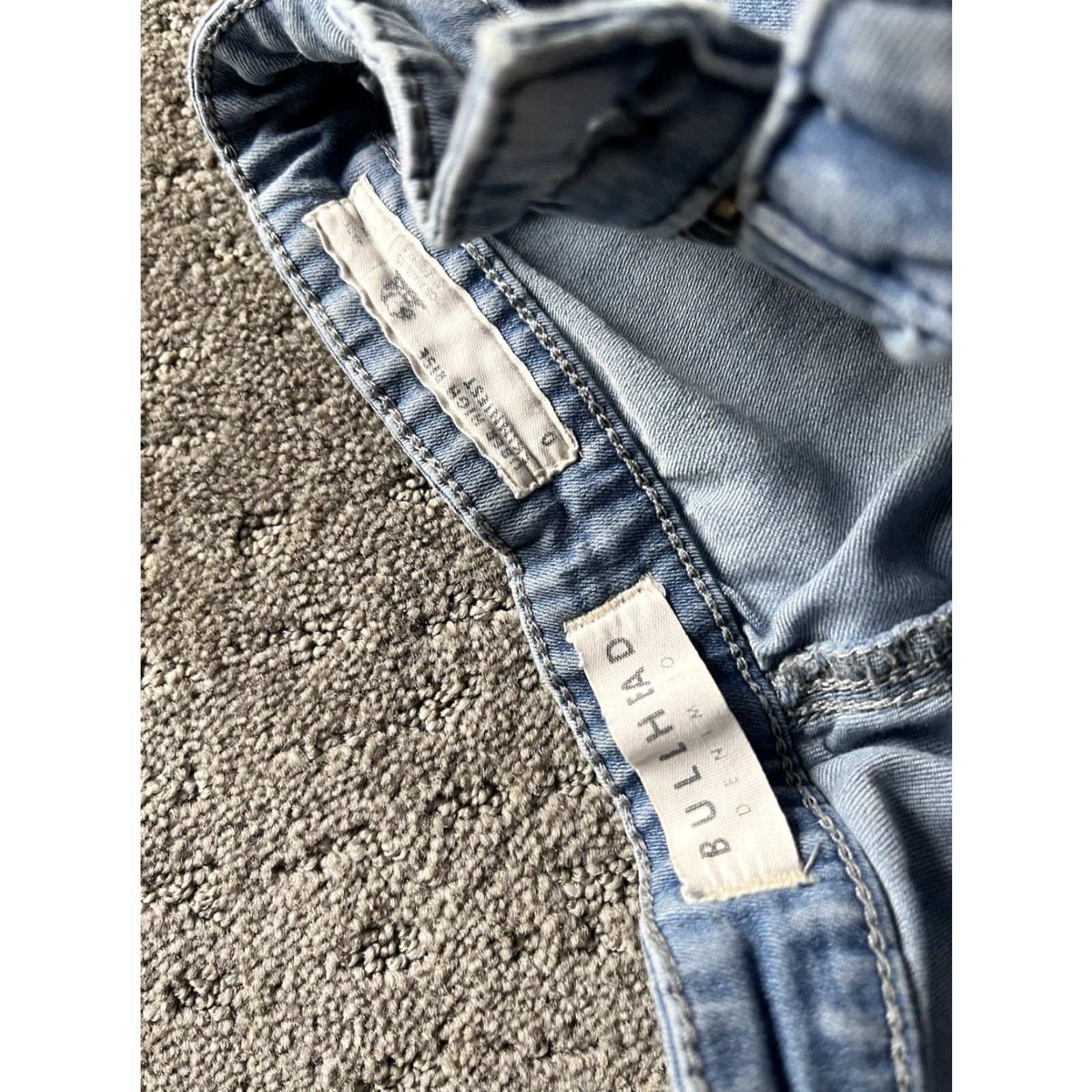 CO Bullhead Denim Co Jegging Jeans Women’s 0 Mid Rise Stretch Blue Cardinal Blue 27.5" Inseam 9.75" Rise Vintage? No (Regular) Size 25" / US 0 / IT 36 - 5 Thumbnail
