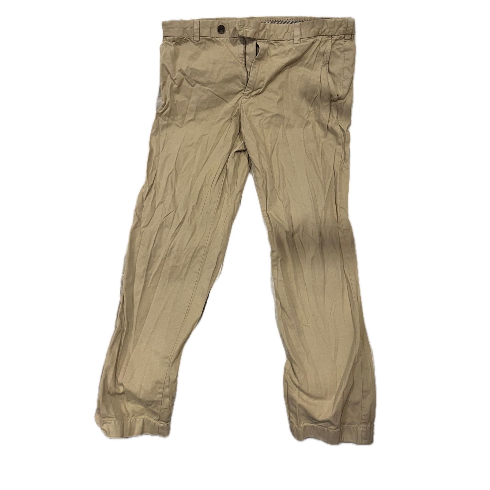 Brooks Brothers Brooks Brothers Milano Tan Chino Pants Mens 36x32 Size US 36 / EU 52 - 1 Thumbnail