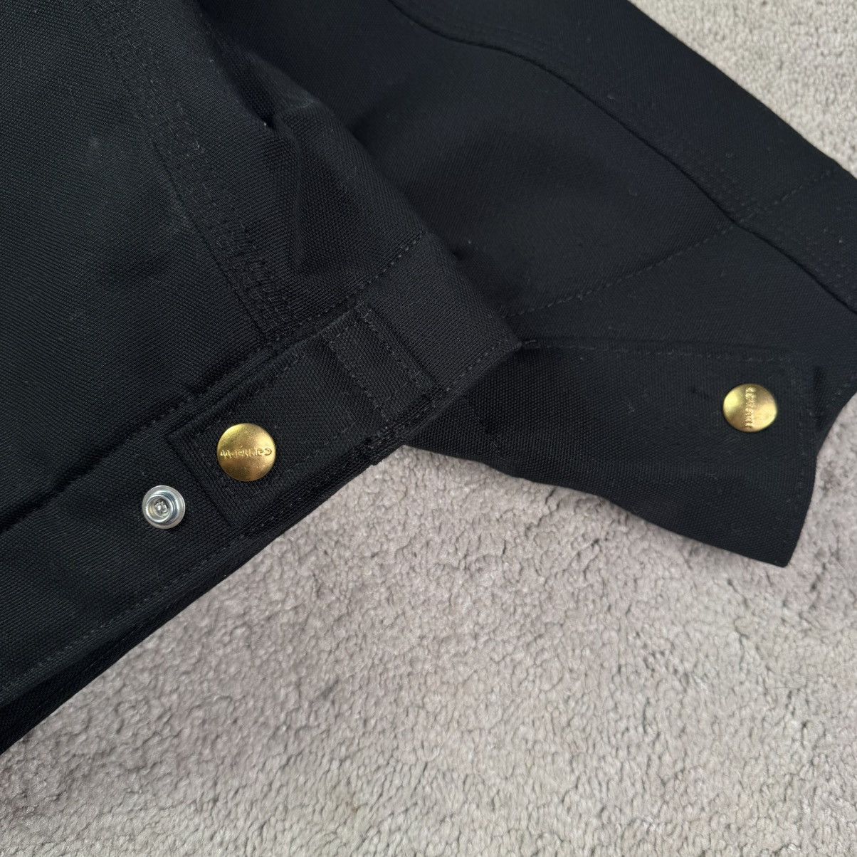 Carhartt Carhartt J001 BLK Black Detroit Jacket XL - Deadstock - USA Size US XL / EU 56 / 4 - 11 Thumbnail