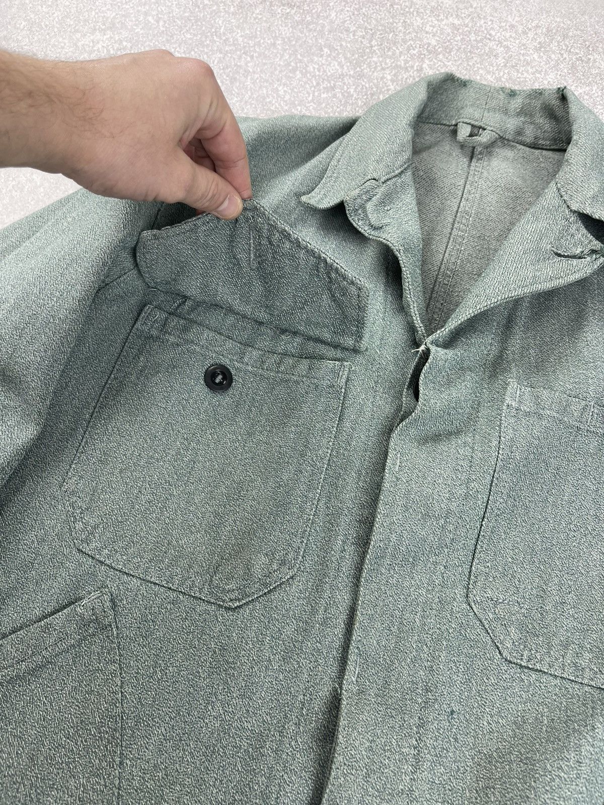 Le Laboureur Vintage Sanfor French Workwear Utility Jacket Size 50 Size US M / EU 48-50 / 2 - 6 Thumbnail