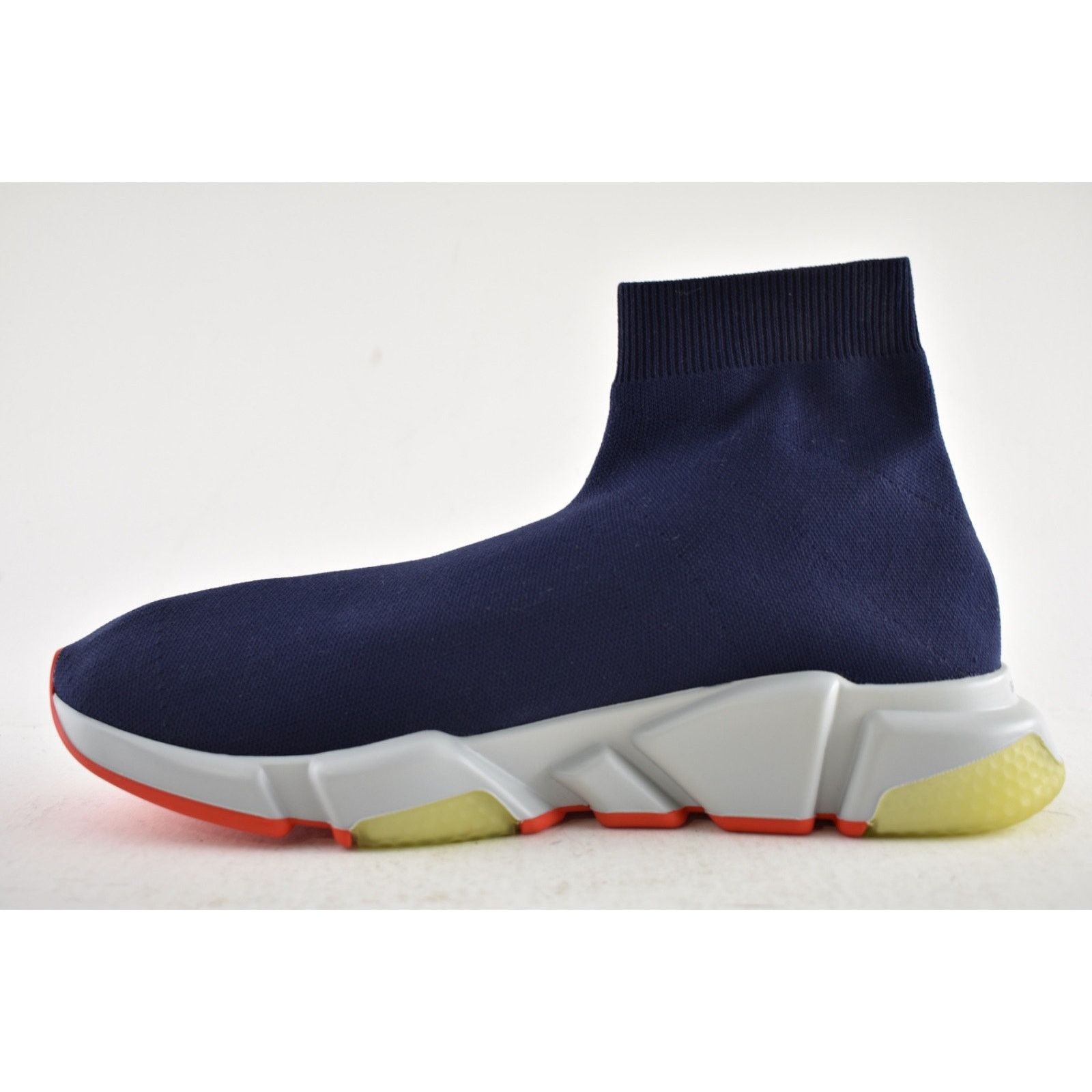 Balenciaga Balenciaga Mens Speed Sock Navy Grey BB Logo Sneaker 44 11 Size US 11 / EU 44 - 9 Thumbnail