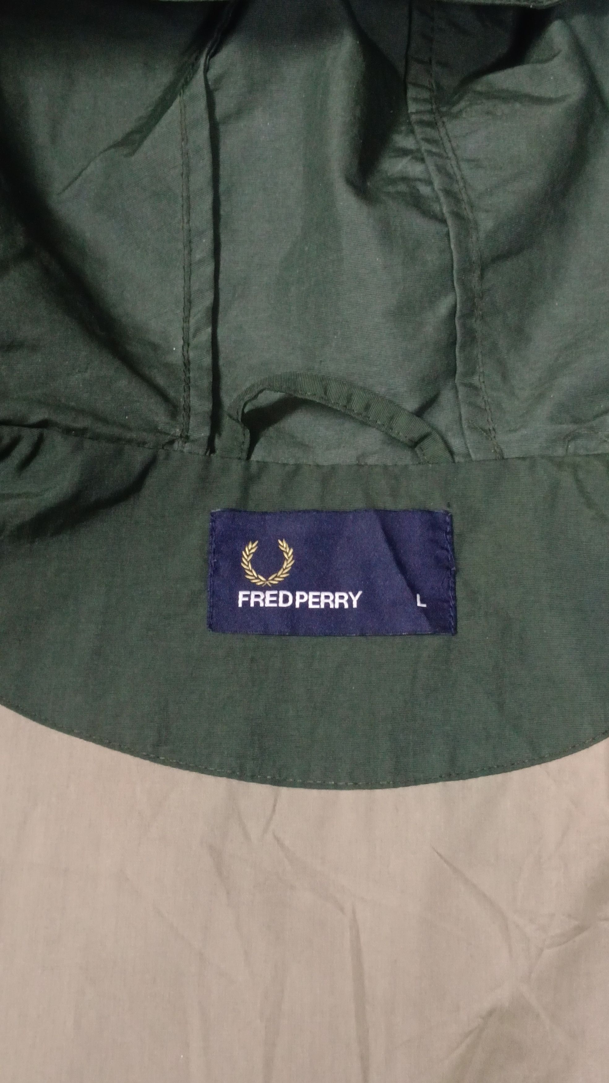 Fred Perry 💥 Fred Perry Green Army Parka Very Rare Size US L / EU 52-54 / 3 - 14 Thumbnail