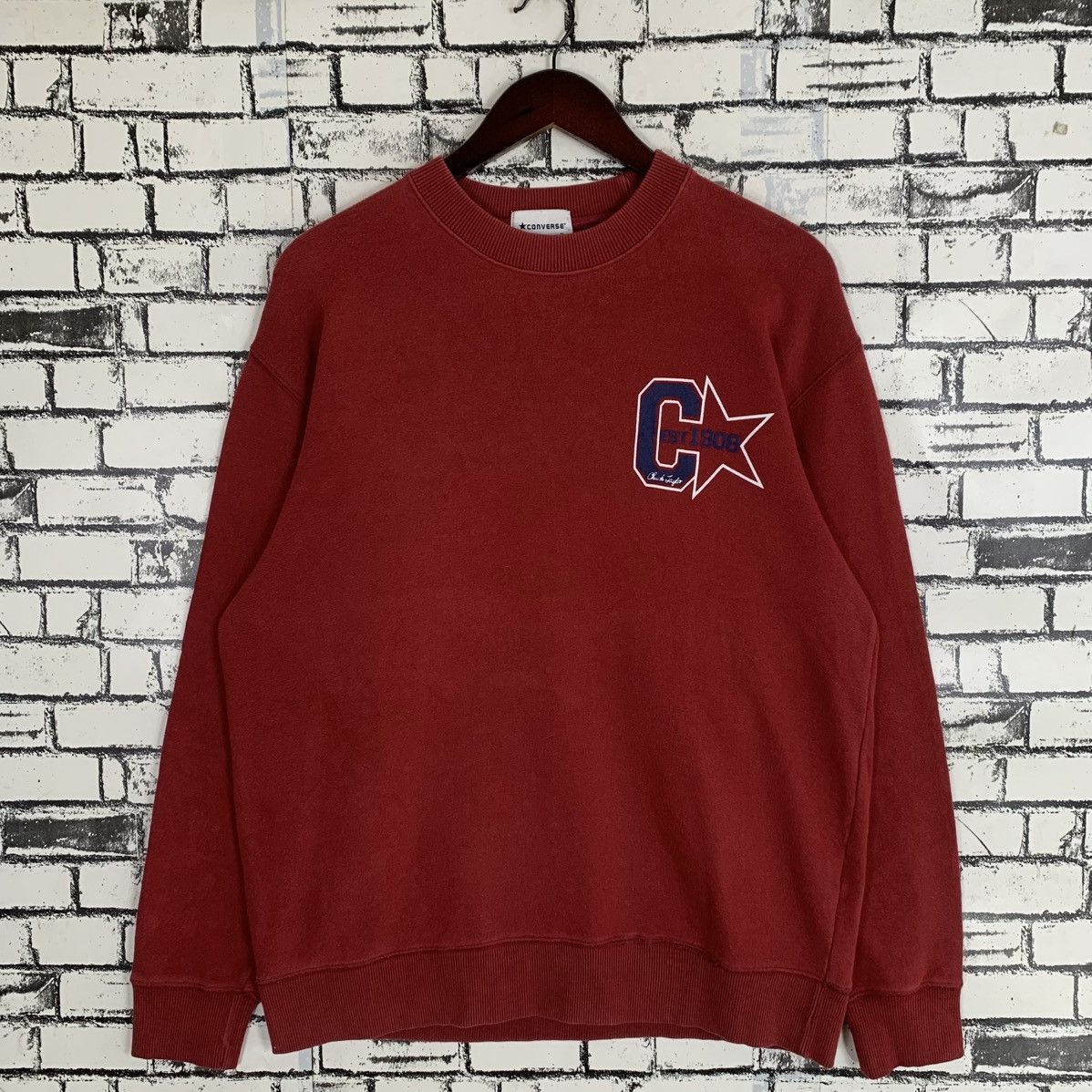 Converse Vintage Converse Sweatshirt Size US M / EU 48-50 / 2 - 1 Thumbnail