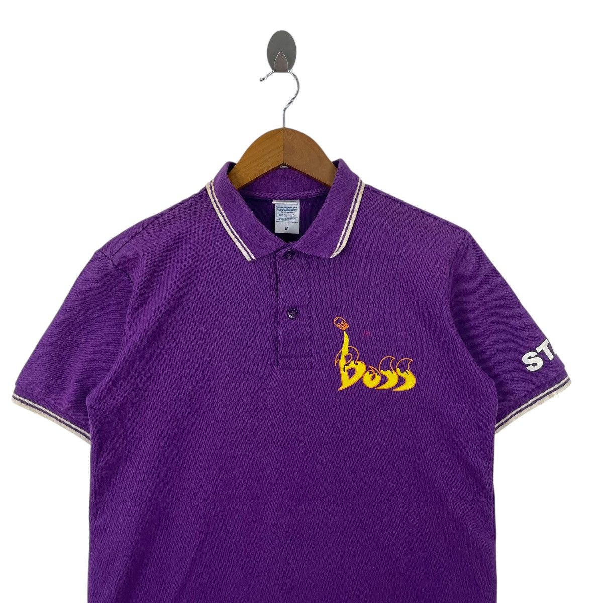 Vintage Vintage Boki Rock Boss Staff Polo Tee Shirt Size US M / EU 48-50 / 2 - 4 Thumbnail