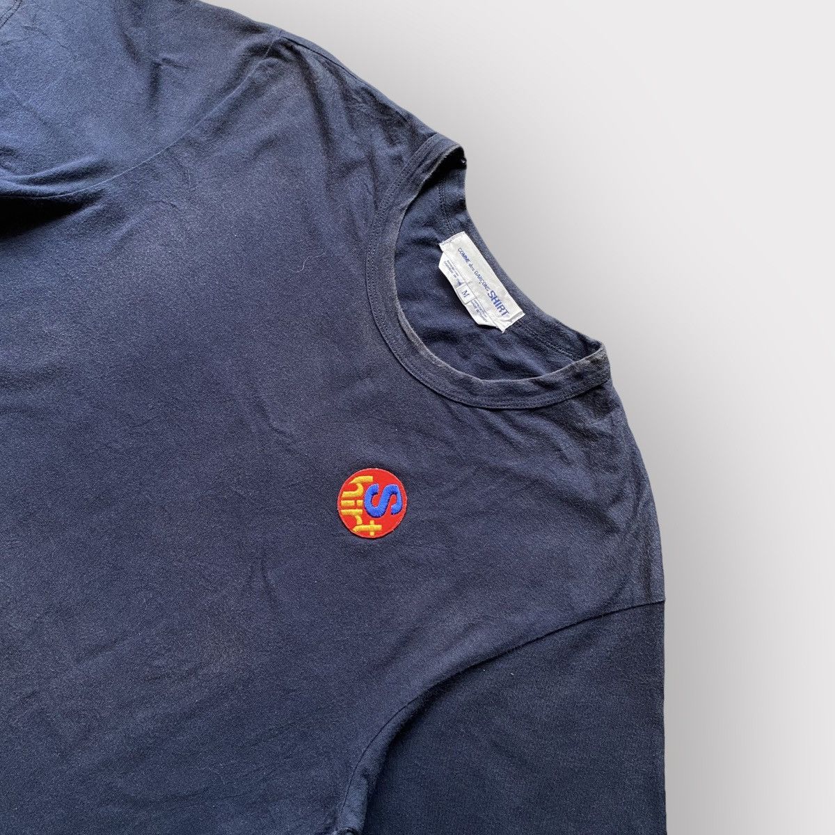 CDG Shirt Logo Appliquéd T Shirt