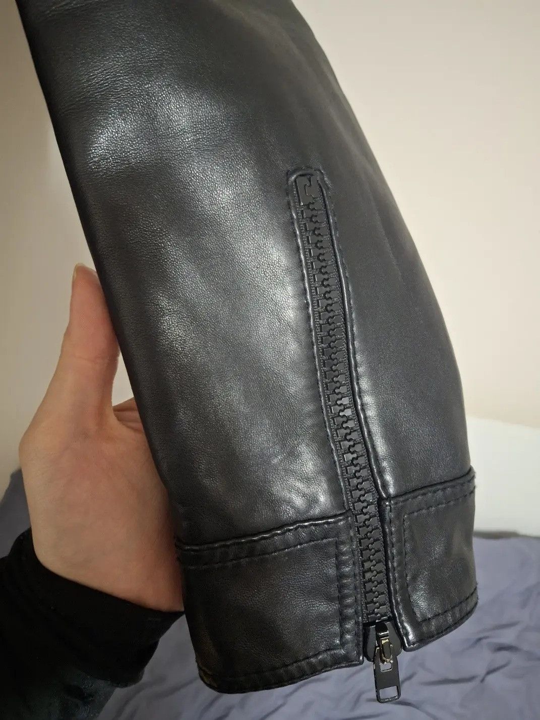 Dior Hedi Slimane Leather Jacket Size US M / EU 48-50 / 2 - 5 Thumbnail