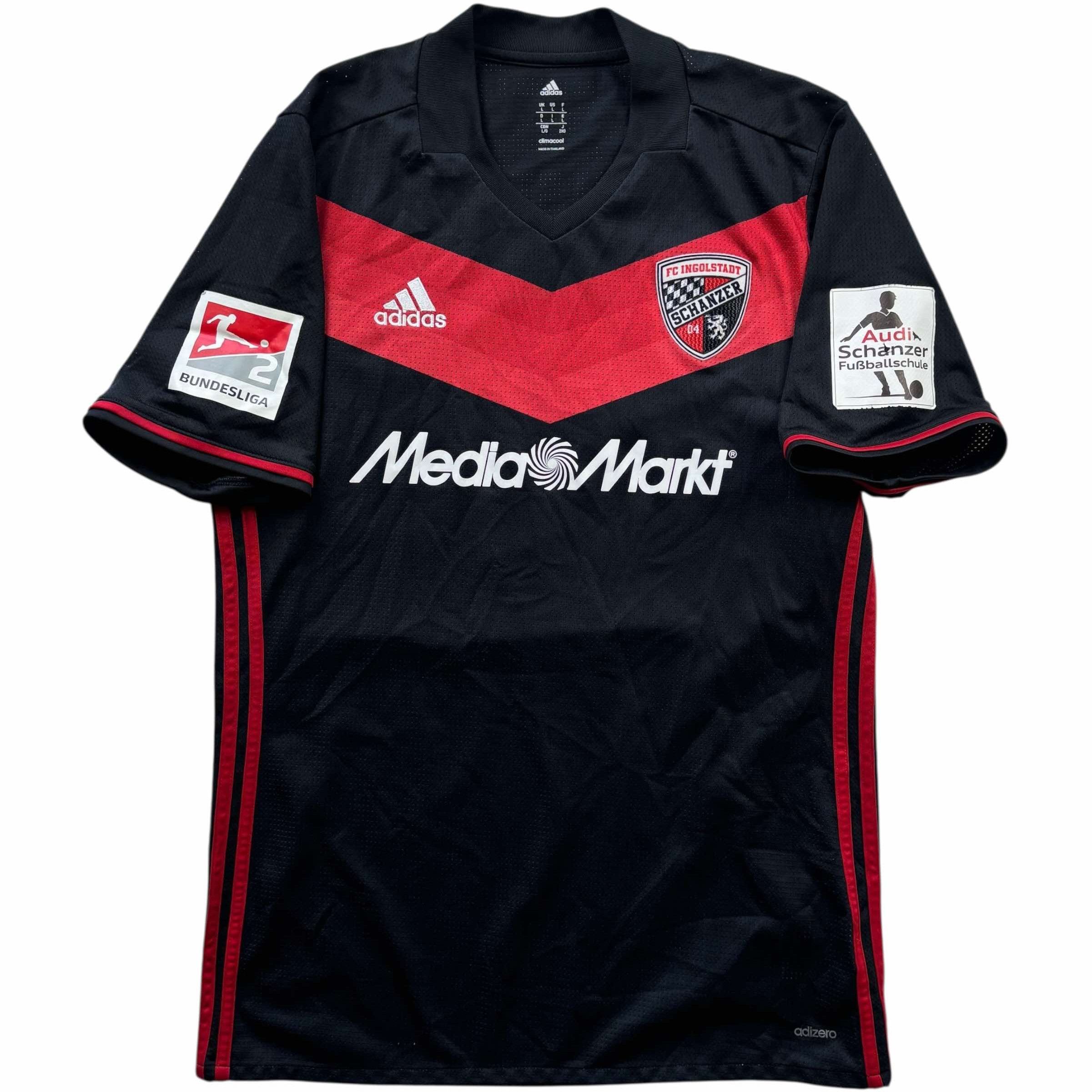 Adidas MATCH WORN Ingolstadt 2017-18 third Neumann football jersey Size US L / EU 52-54 / 3 - 2 Thumbnail