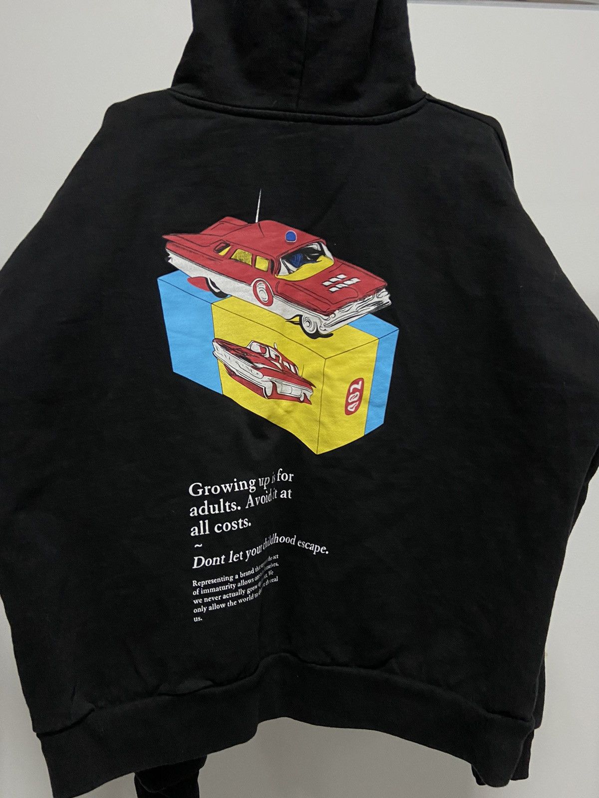 Japanese Brand × Vintage Childish Hoodie Big Logo Vintage Print Skateboarding Y2k Sk8 Size US S / EU 44-46 / 1 - 3 Thumbnail