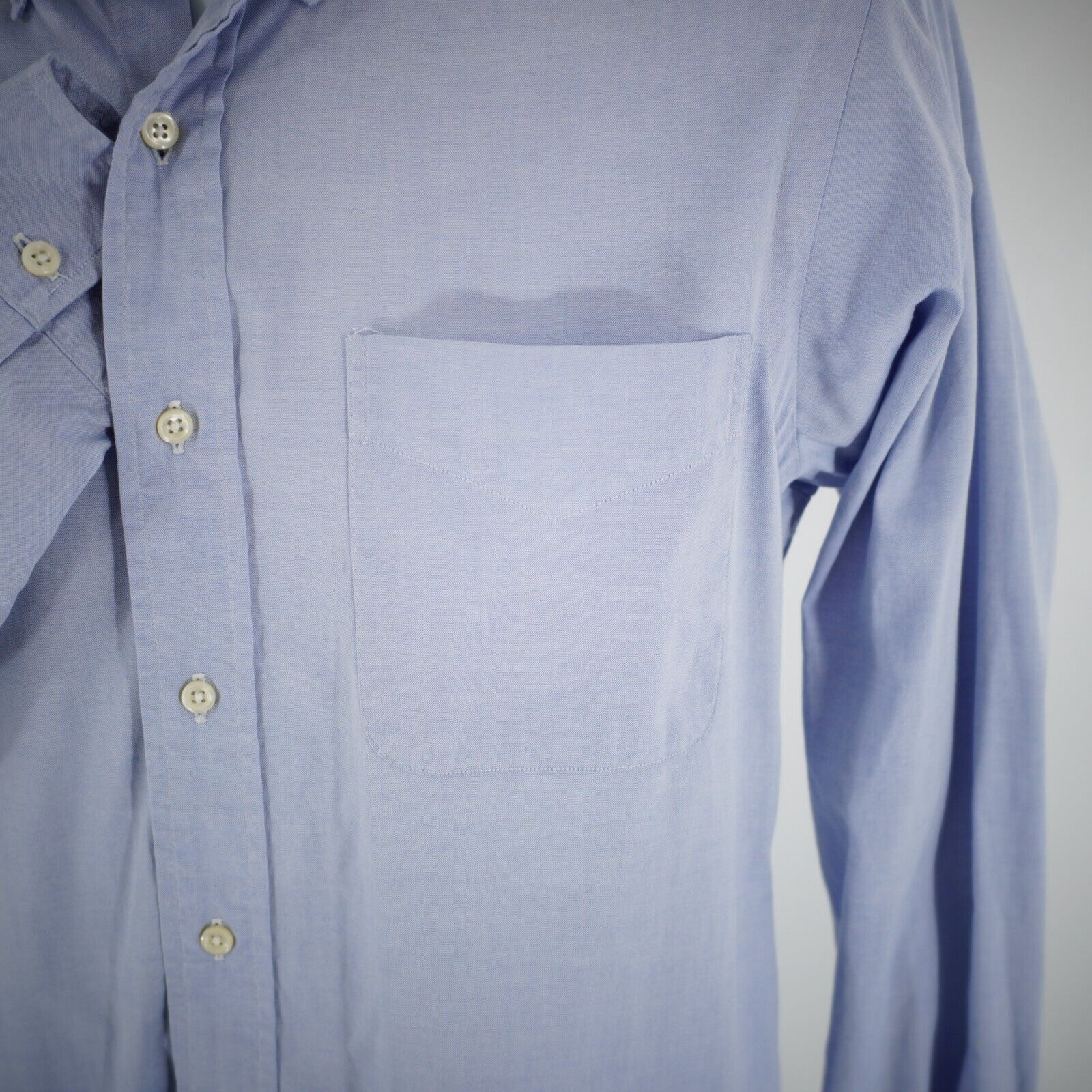 Ralph Lauren Ralph Lauren Andover 15-33 Cotton Blue Pocket Front Collared Size US S / EU 44-46 / 1 - 3 Thumbnail