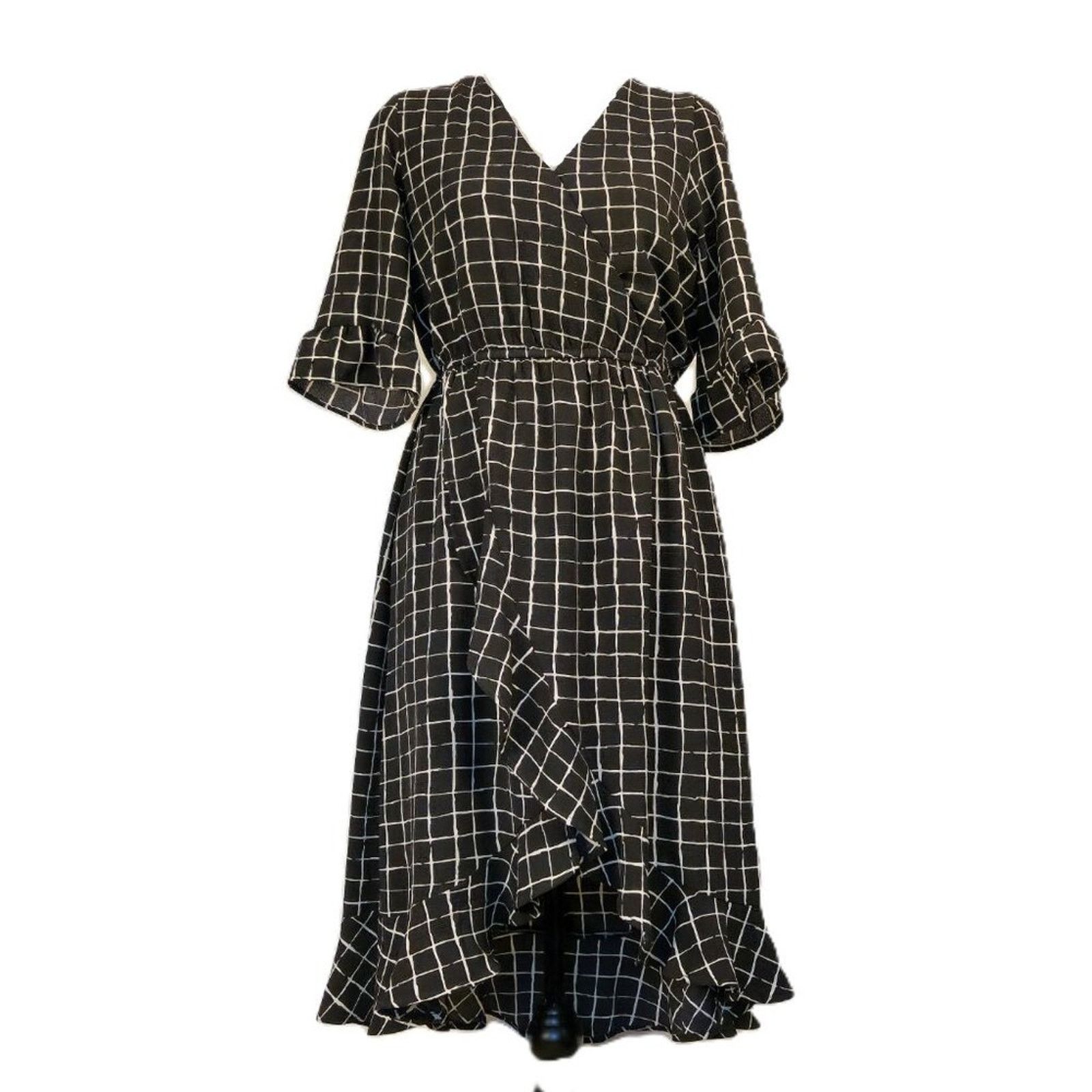 Other Studio B by Bobeau Size Medium Dress Black & White Crepe NWT Size M / US 6-8 / IT 42-44 - 1 Thumbnail