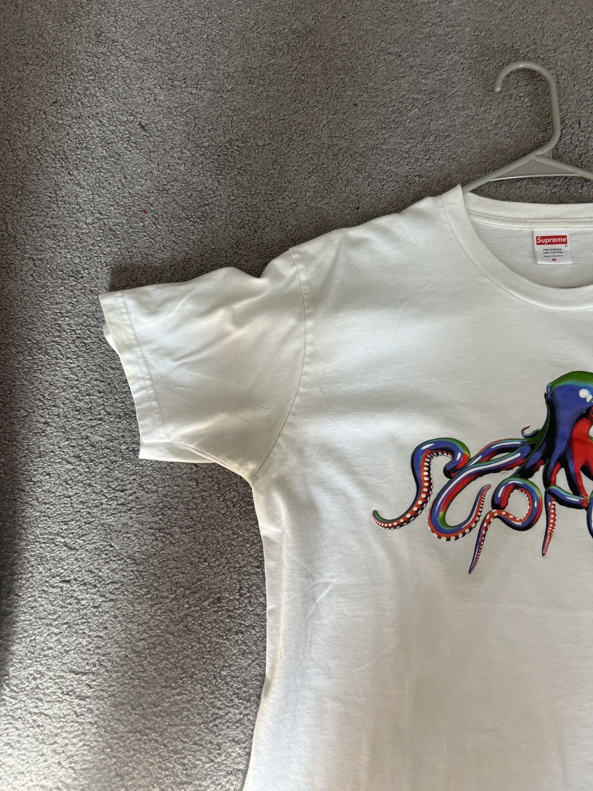 Supreme Supreme Octopus Tee Size US M / EU 48-50 / 2 - 6 Thumbnail