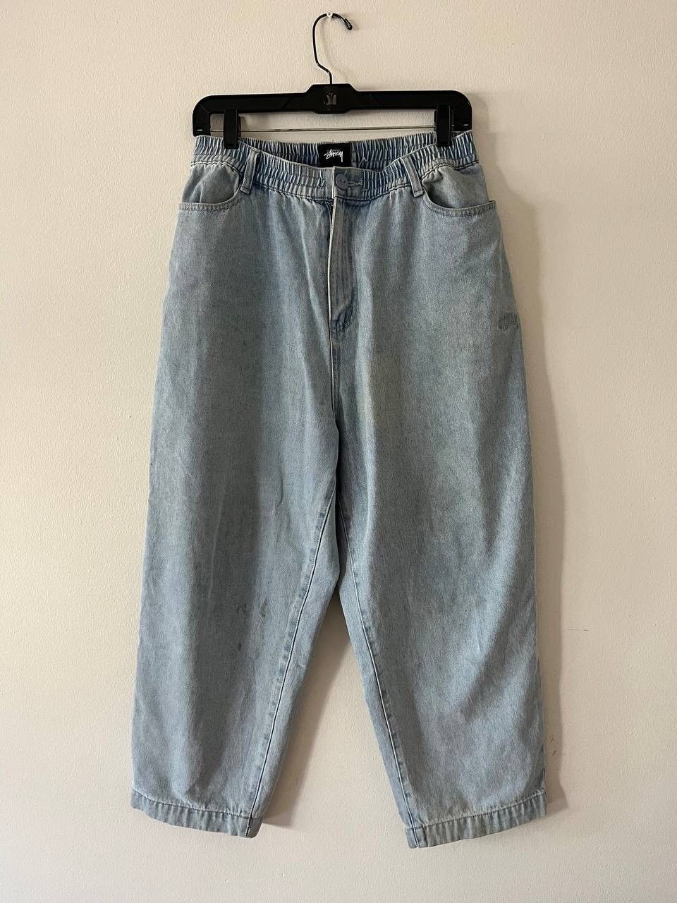 Stussy Stüssy blue jeans M-L size patchwork 10 Size 30" / US 8 / IT 44 - 1 Thumbnail