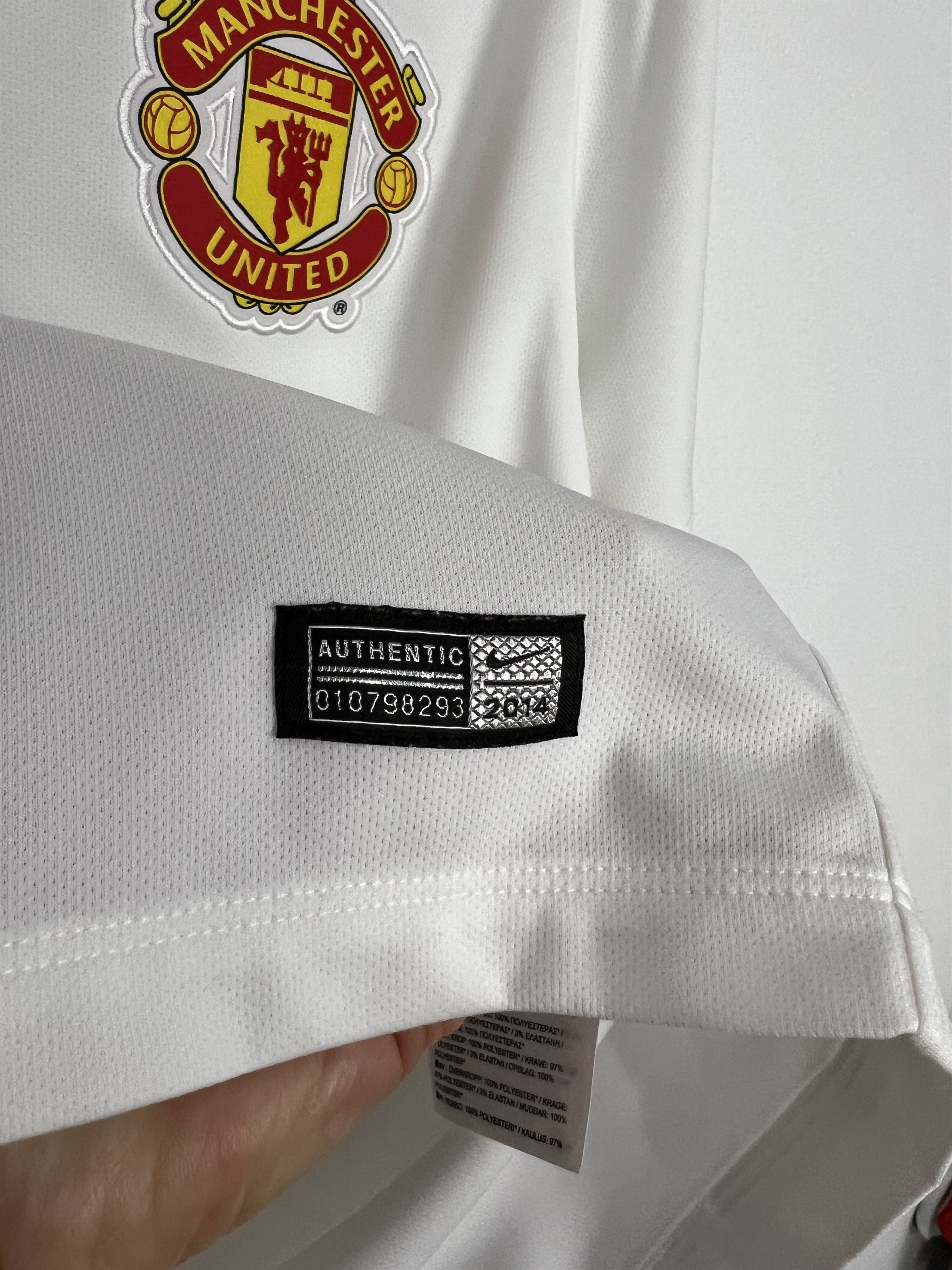 Nike Manchester United football shirt 2014 Soccer Jersey Trikot Size US M / EU 48-50 / 2 - 5 Thumbnail