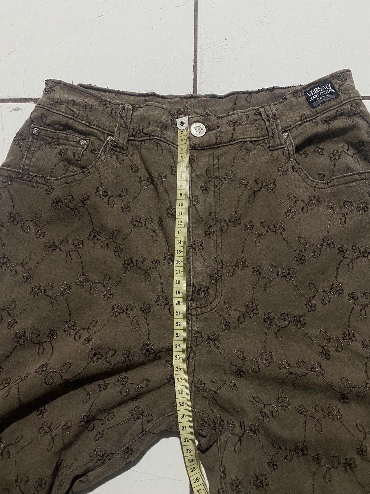 Versace 🔥Vintage Versace Jeans Couture🔥 Size 24" / US 00 / IT 34 - 8 Thumbnail