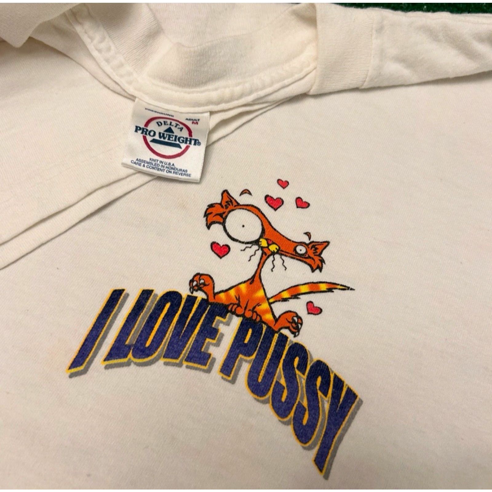 Vintage VINTAGE Unbranded T-Shirt Mens M White 90s Hip Hop Punk Skater Funny Adult Humor Way To Have Fun With A Pussy VTG Shirt Mens M Size US M / EU 48-50 / 2 - 3 Thumbnail