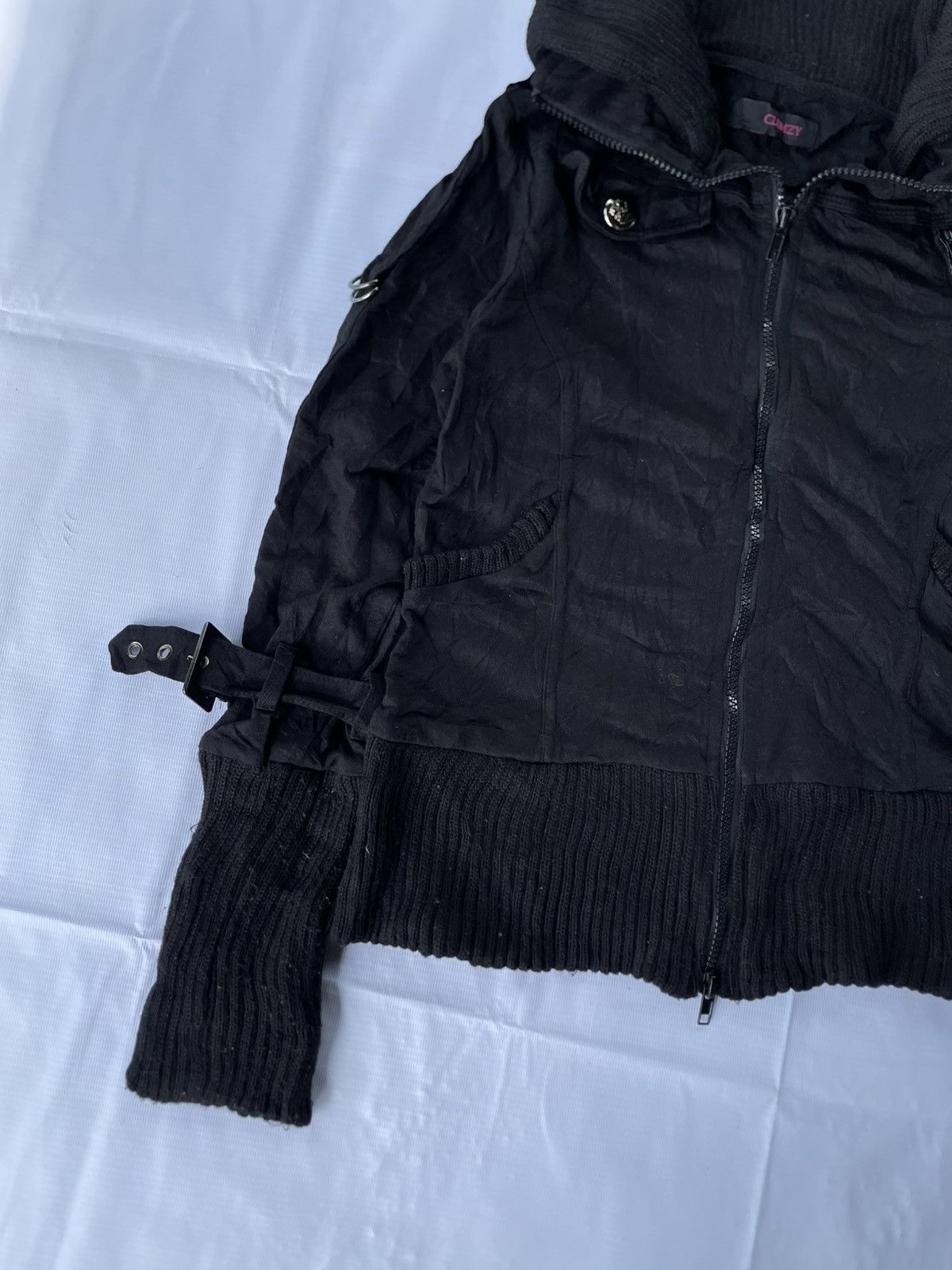Japanese Brand Japanese Brand Clumzy Bono Le Grande Bleu Bondage Jacket Size US S / EU 44-46 / 1 - 5 Thumbnail