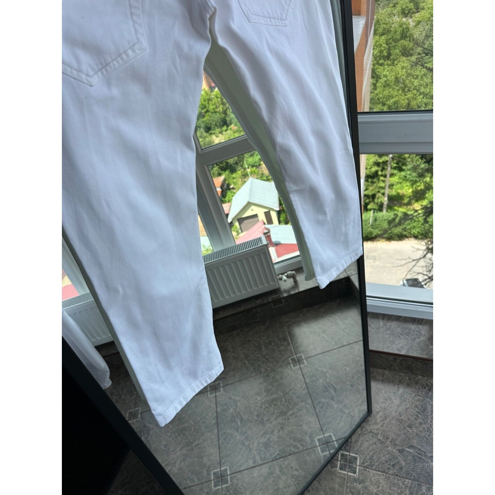 Marithe + Francois Girbaud Marithé + François Girbaud Y2K Women’s White Low Rise Jeans Size US 28 / EU 44 - 9 Thumbnail