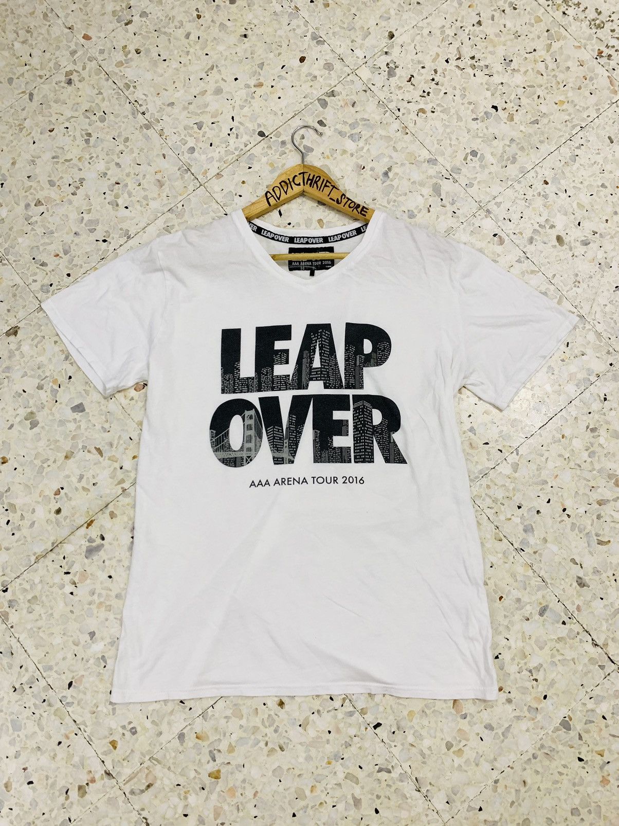 Band Tees × Japanese Brand LEAP OVER AAA ARENA TOUR 2016 | Grailed