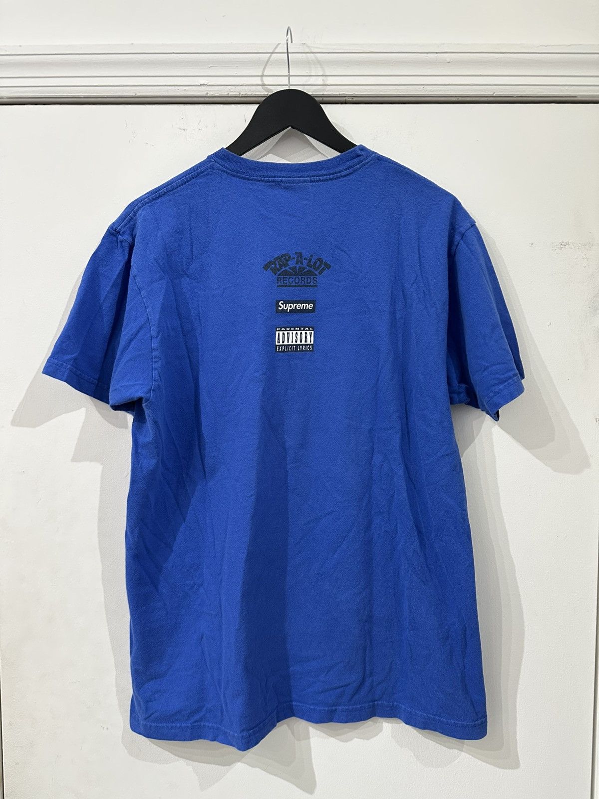 Supreme Supreme Rap-A-Lot Records Tee Blue Size L Made In USA Rare Size US L / EU 52-54 / 3 - 4 Thumbnail