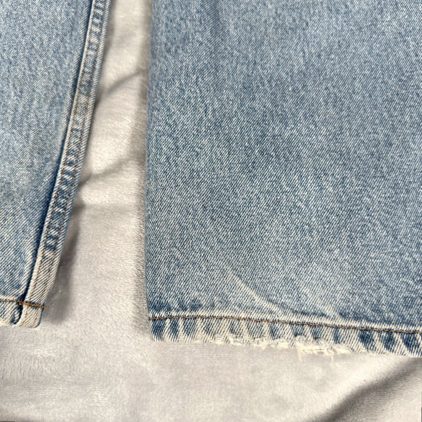 Ralph Lauren VINTAGE Ralph Lauren Chaps Jeans Straight Mens 34x30 Stone Wash Denim 5-Pocket Logo Hipster 90s Fits 34x30 Mens Size US 34 / EU 50 - 5 Thumbnail