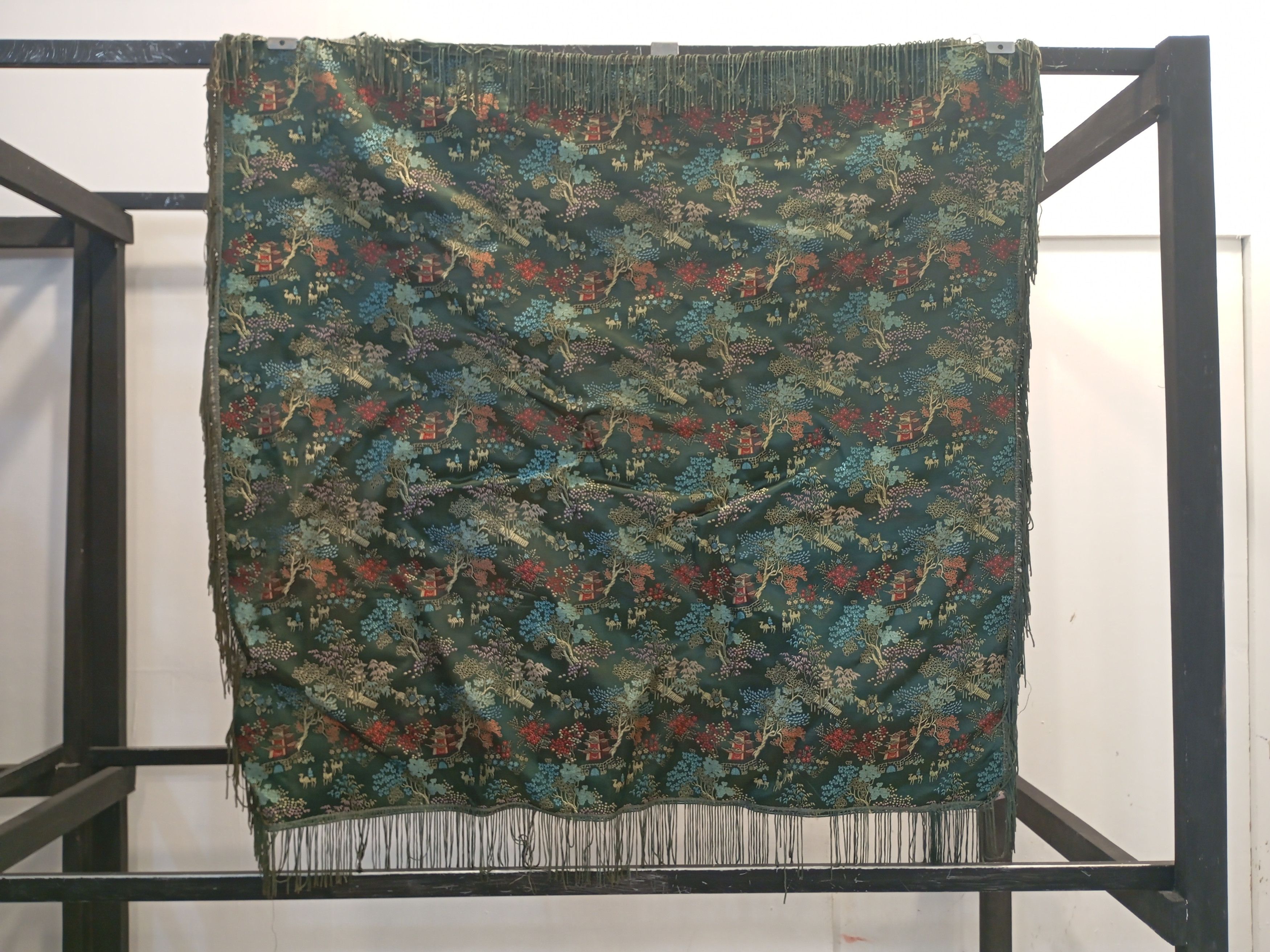 Japanese Brand Japanese embroidery Tablecloth Home Deco Japan Cotton Size ONE SIZE - 2 Thumbnail