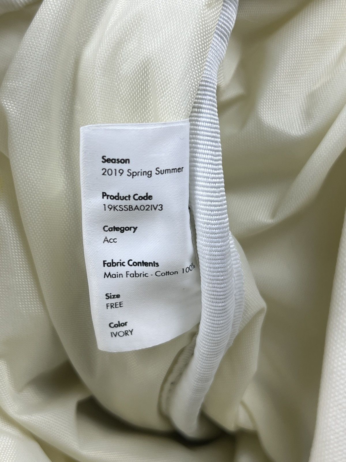 Ader Error × Maison Kitsune SS19 Ader Error x Maison Kitsuné Canvas Tote Bag Size ONE SIZE - 15 Thumbnail