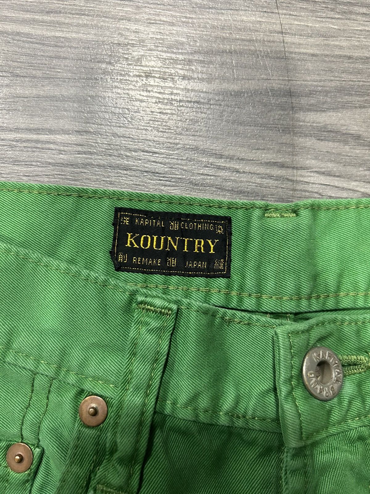 Kapital Kapital Bone Pants Green Size US 30 / EU 46 - 10 Thumbnail