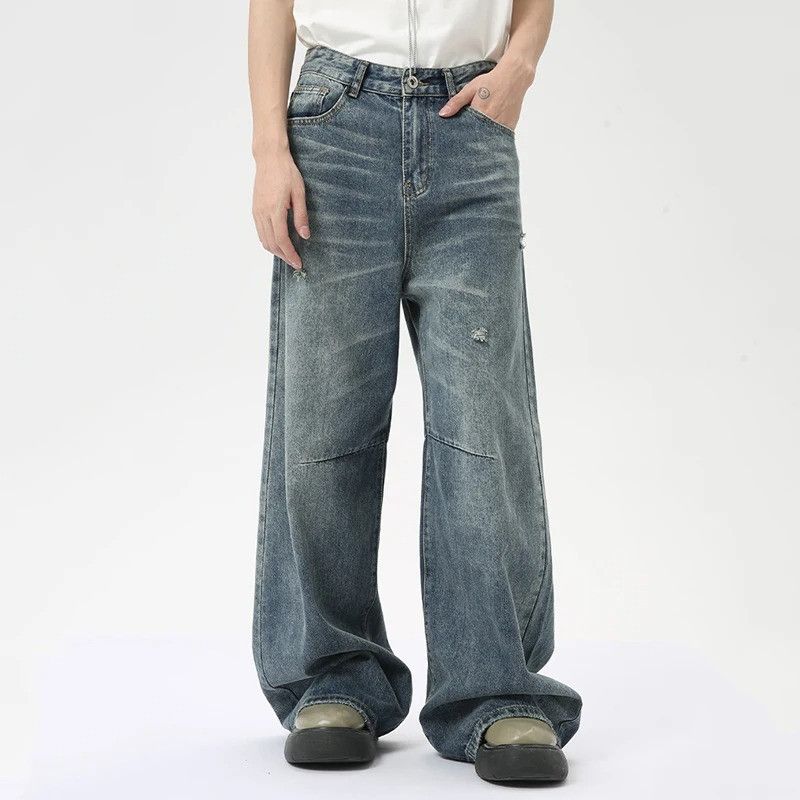 Jean Stonewave Wide Leg Denim Size US 33 - 1 Thumbnail
