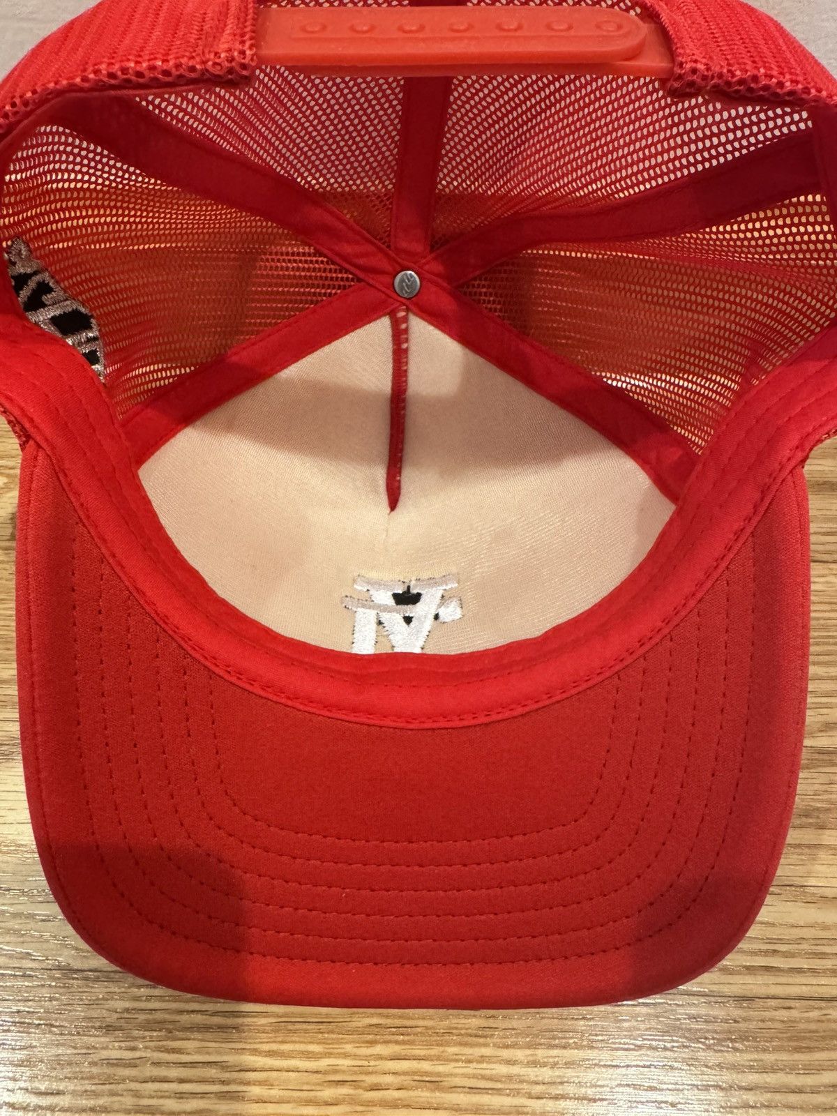 Other Kill the Hype KTH Red Trucker Hat Size ONE SIZE - 4 Thumbnail