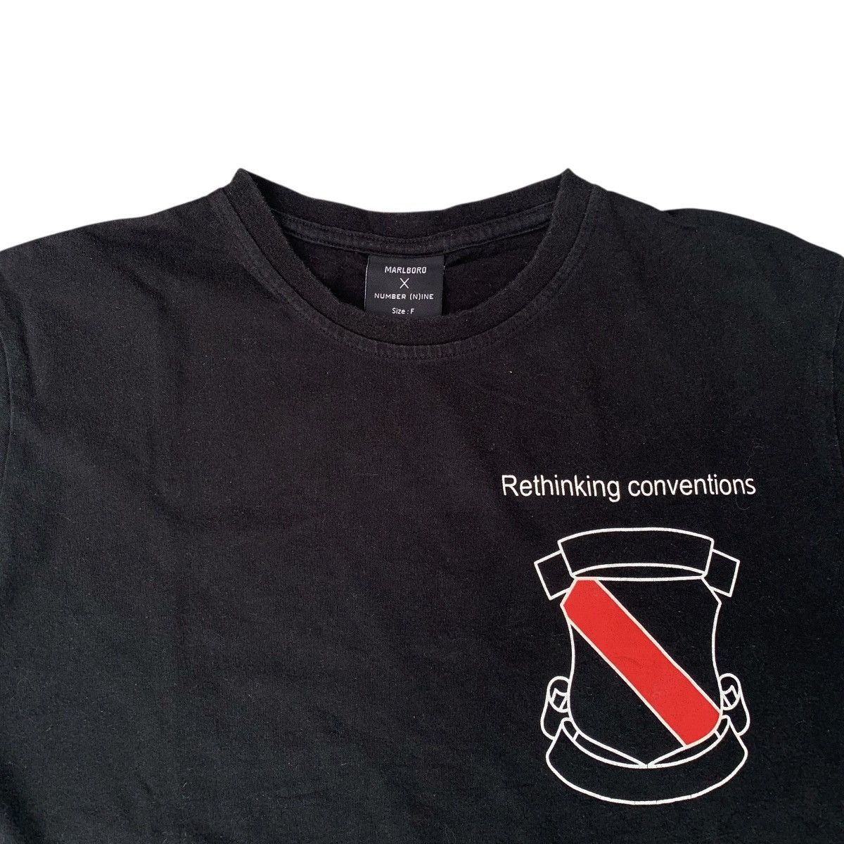 Japanese Brand × Marlboro × Number (N)ine Number (N)ine x Marlboro Rethinking Conventions Tshirt Size US M / EU 48-50 / 2 - 2 Thumbnail