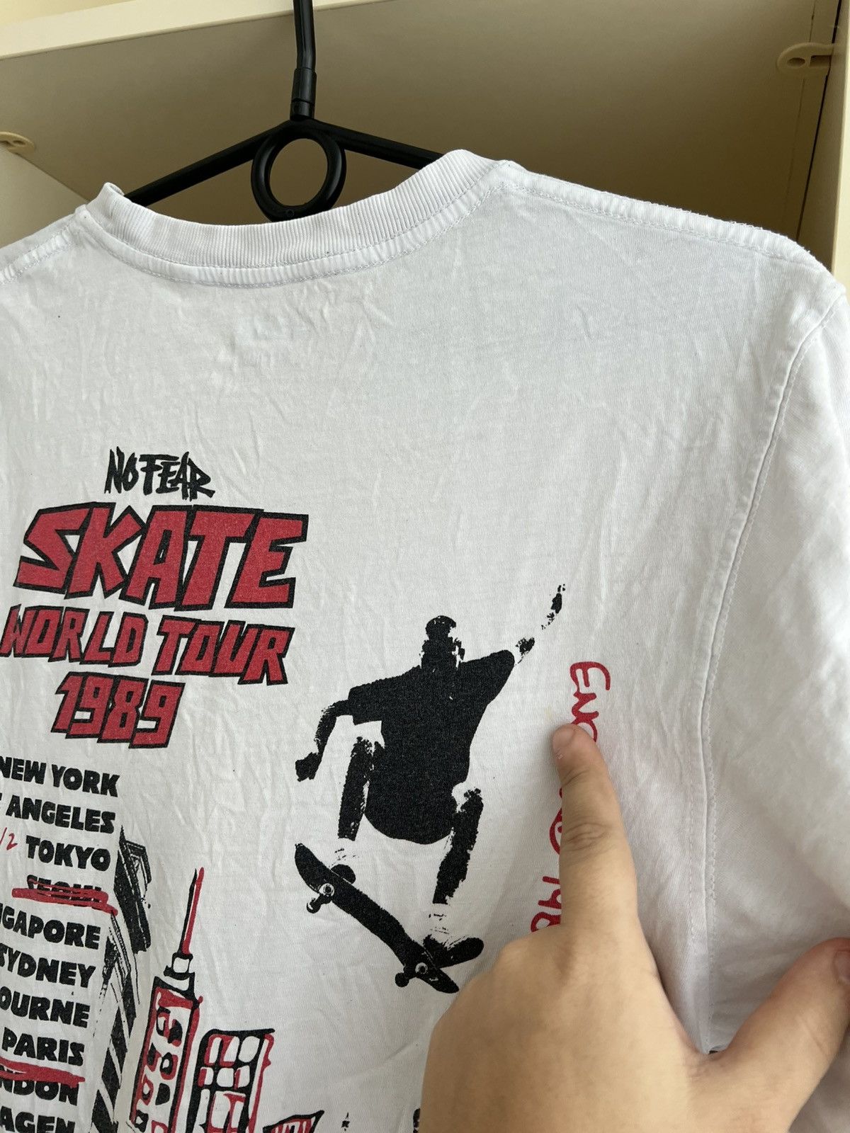 No Fear No Fear Skate World Tour T-Shirt Tee Size M Size US M / EU 48-50 / 2 - 6 Thumbnail