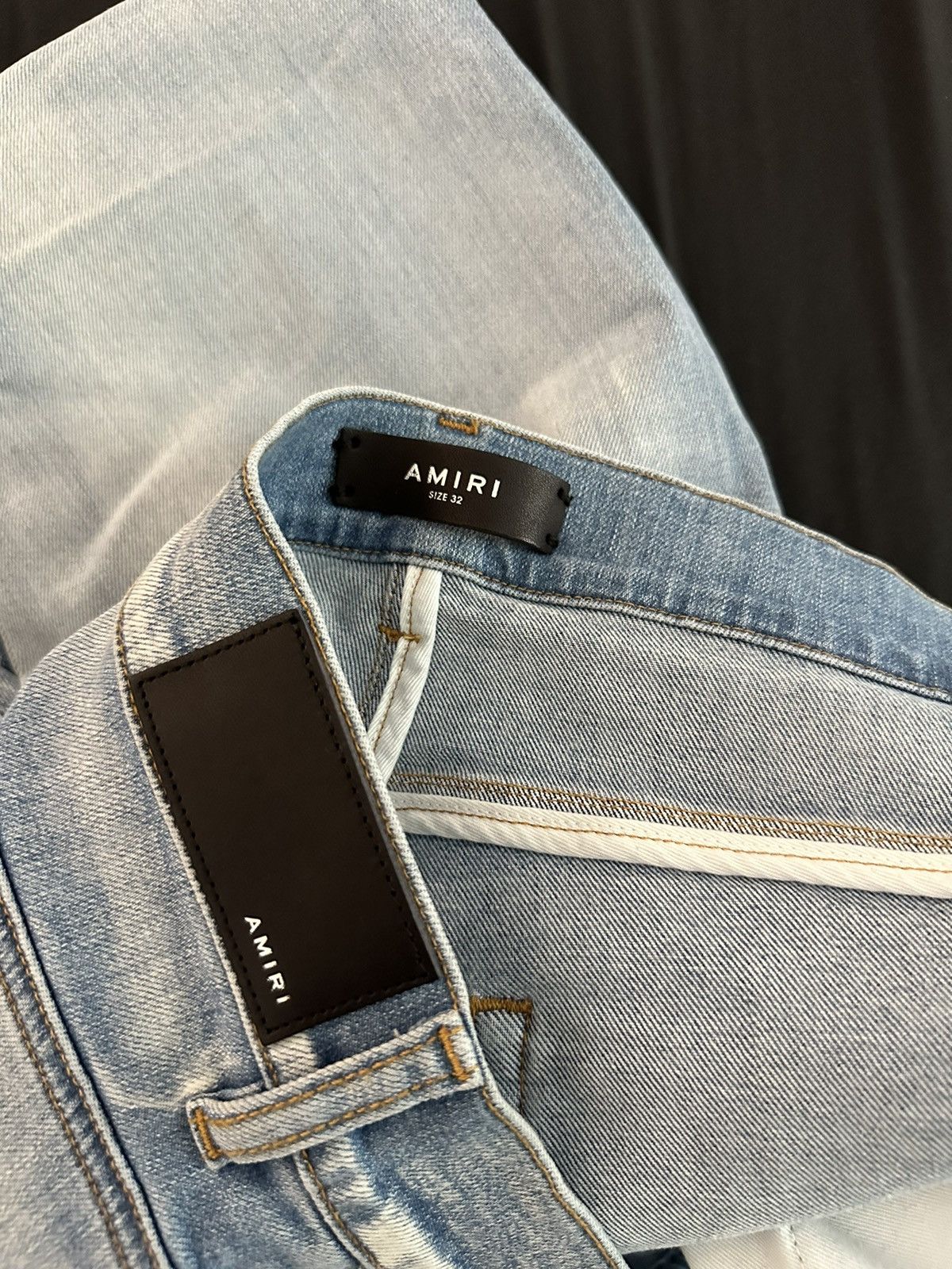 Amiri Amiri Hibiscus Artpatch Denim Jeans Size US 32 / EU 48 - 6 Thumbnail