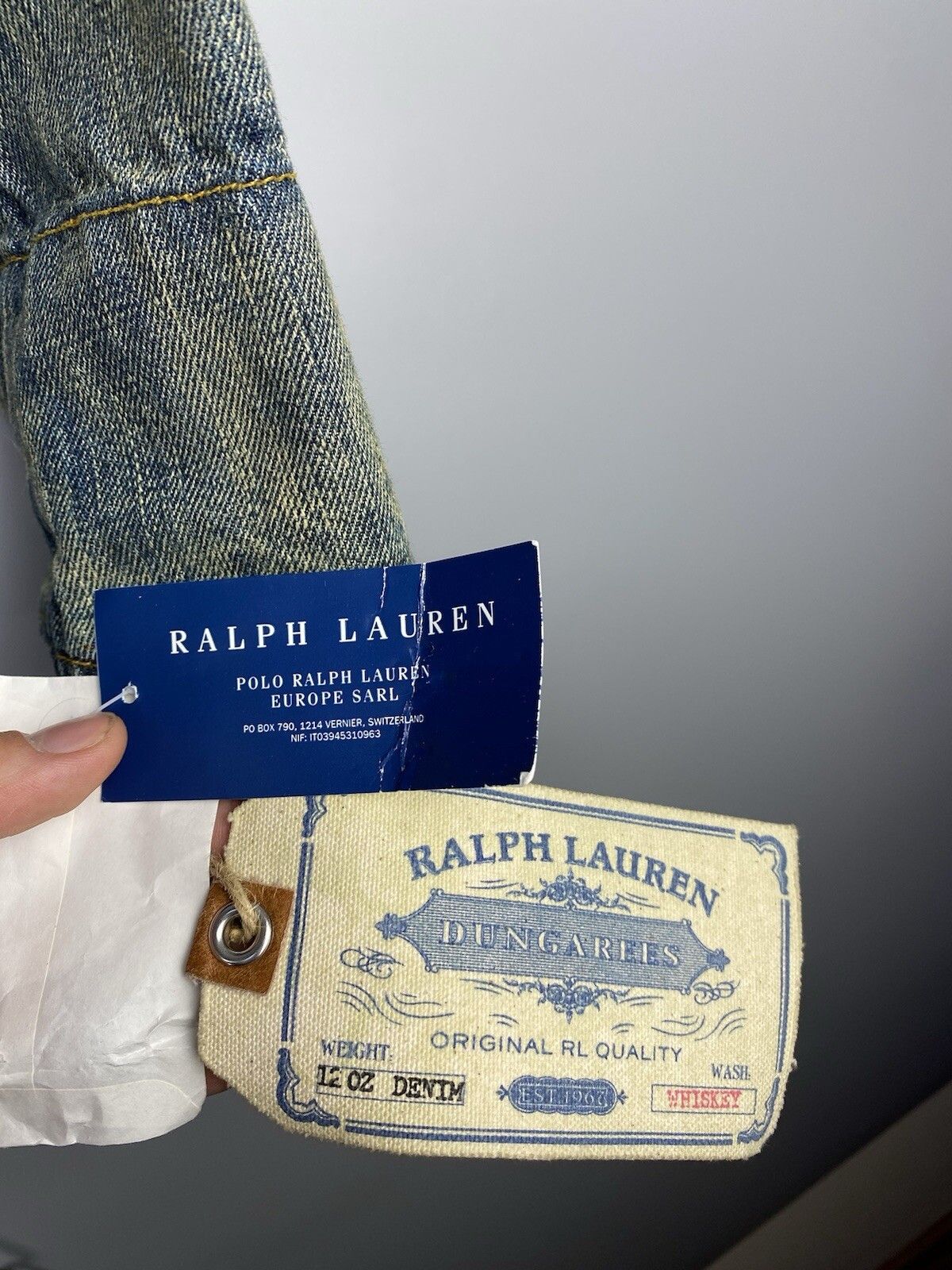 Polo Ralph Lauren Vintage Ralph Lauren Cotton 12 OZ Denim Blazer Jacket Size M / US 6-8 / IT 42-44 - 16 Thumbnail