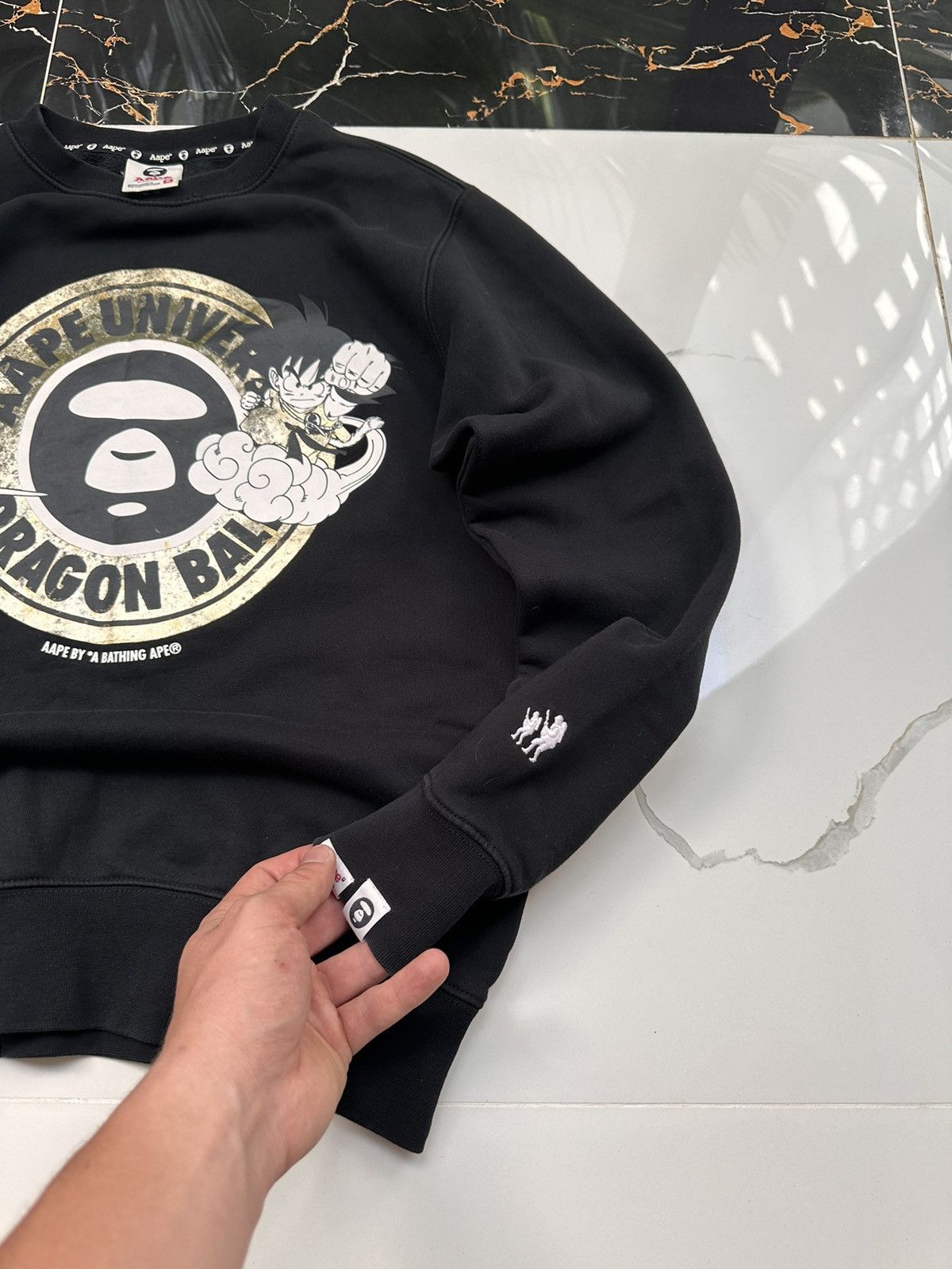 Aape × Vintage AAPE X DRAGONBALL VINTAGE BIG LOGO STREETWEAR SWEATSHIRT Size US M / EU 48-50 / 2 - 5 Thumbnail
