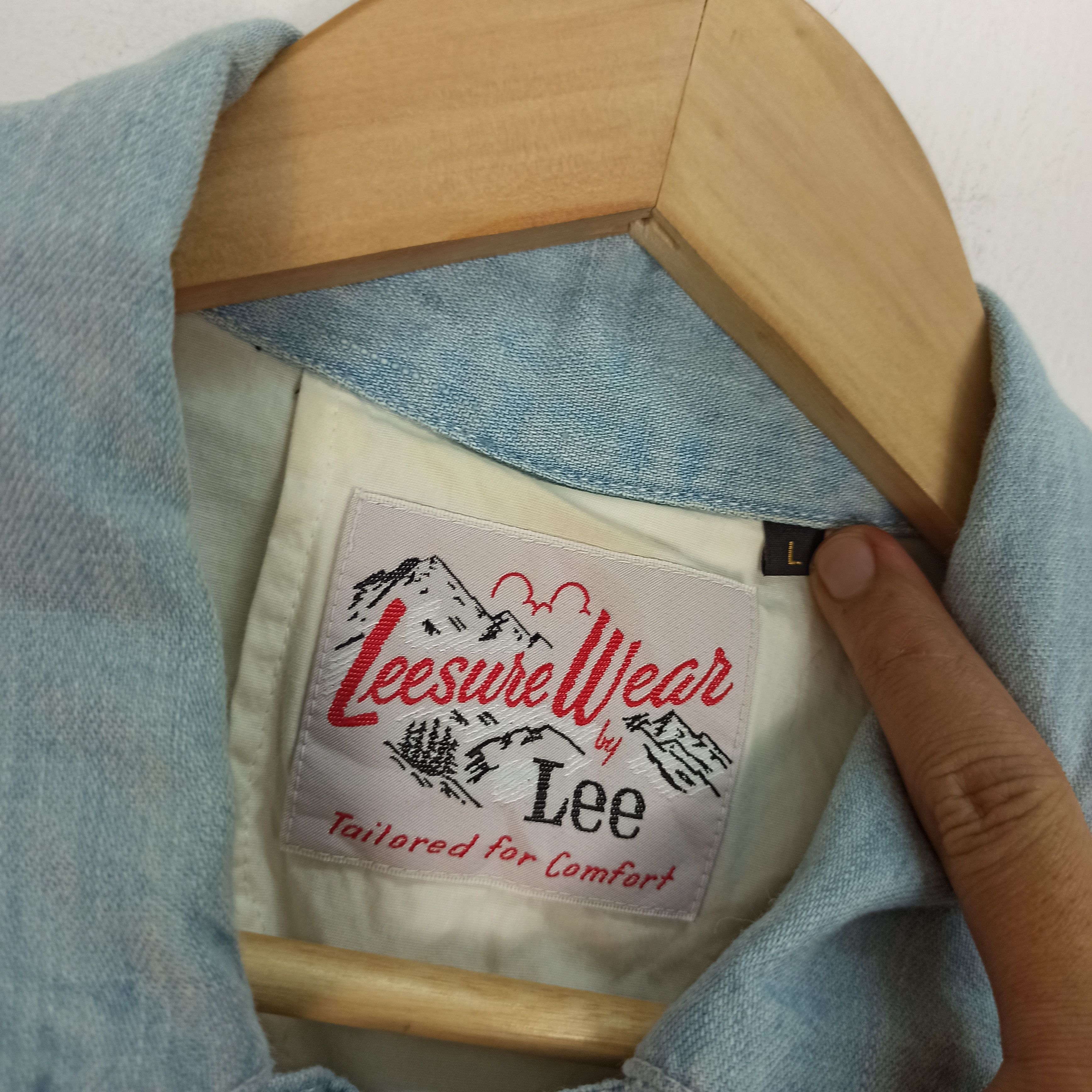 Lee VINTAGE LEE LEESURE WEAR LINEN BLEND COVERALL WORK JACKET Size US M / EU 48-50 / 2 - 9 Thumbnail